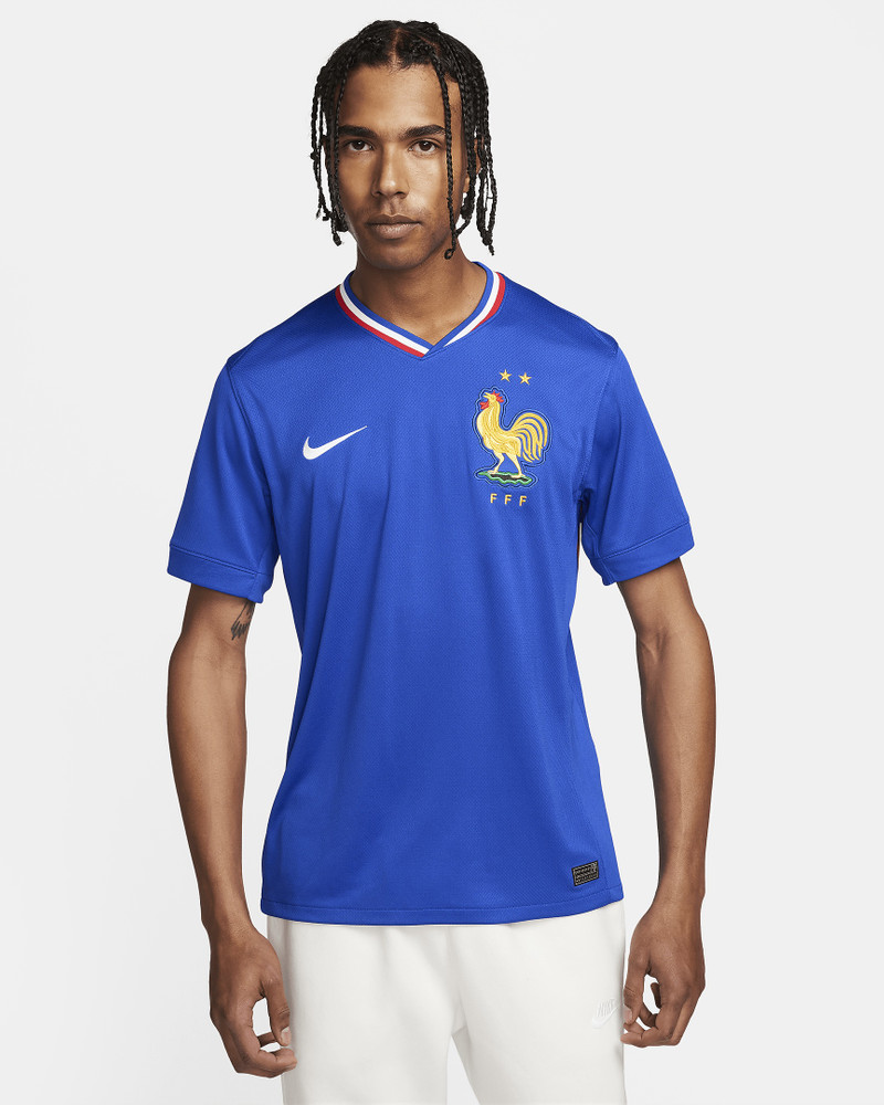 FFF (팀) 2024/25 경기장 홈 나이키 남자의 말-FIT 축구 Replica 저지 - 1