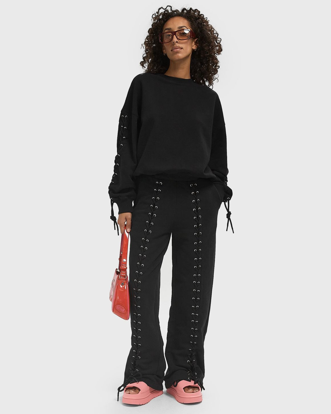 LACING SWEATPANTS - 2
