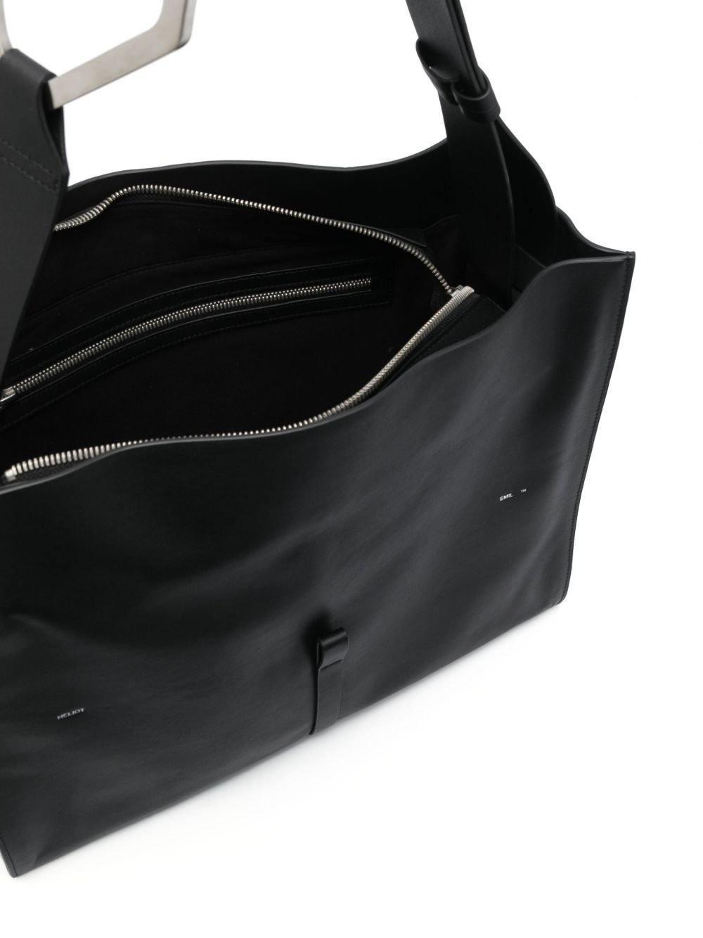 calf-leather tote bag - 5