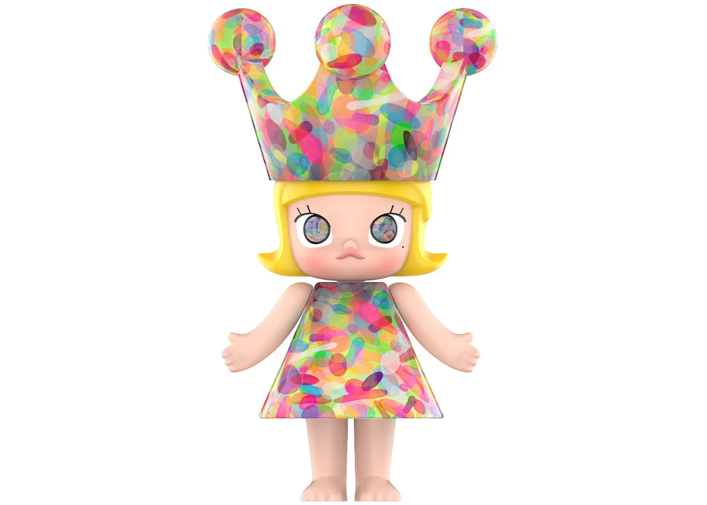 Pop Mart Mega Royal Molly Huang Yuxing-Bubbles 400% - 1