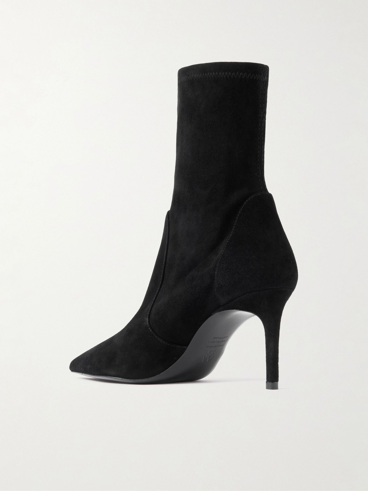 Stuart Power suede ankle boots Black - 3