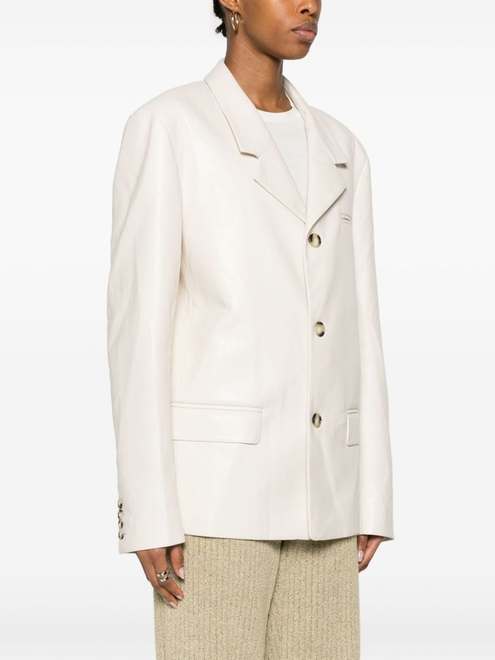 single-breasted blazer - 3