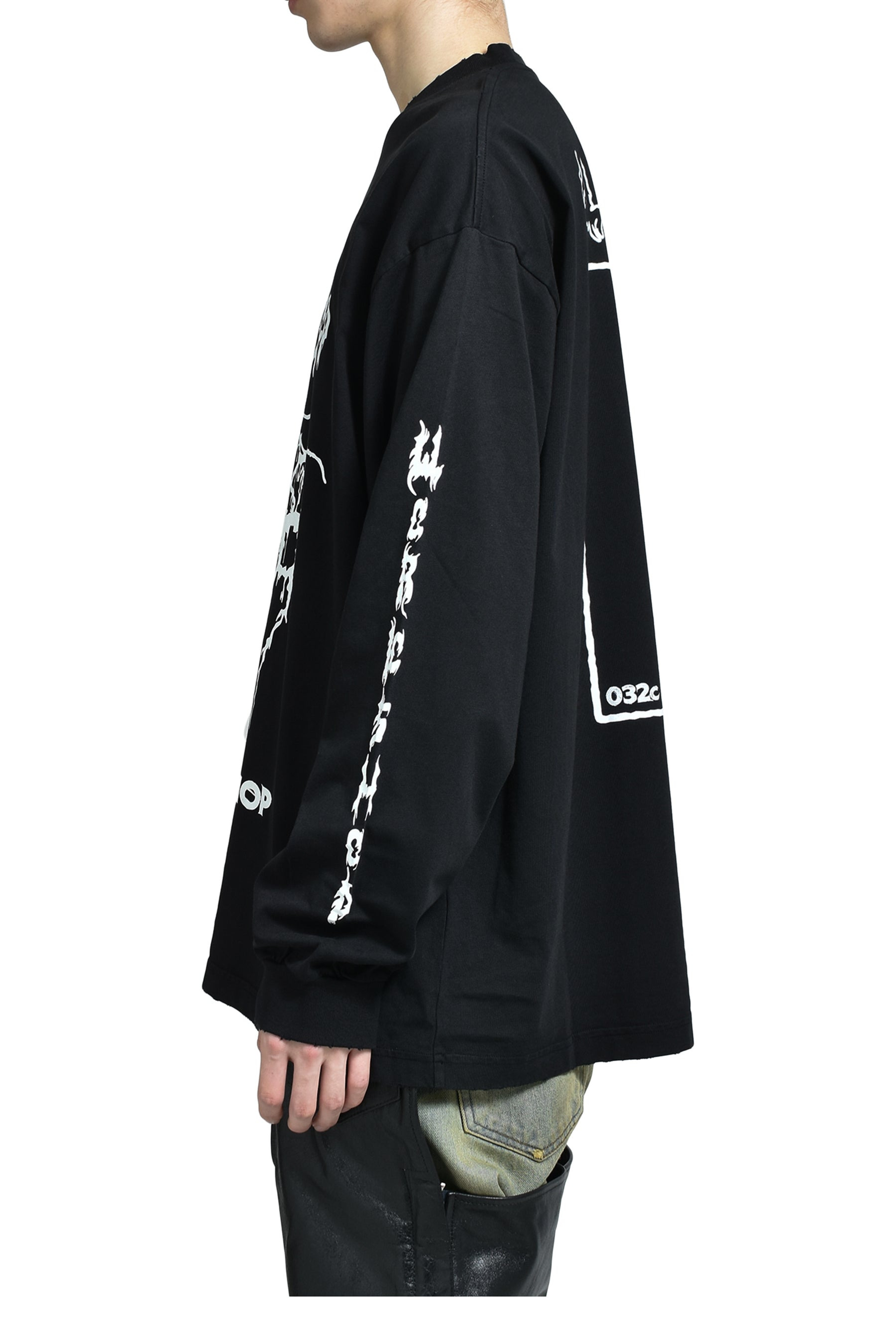 ARMOUR'' LONGSLEEVE / FADED BLK - 3