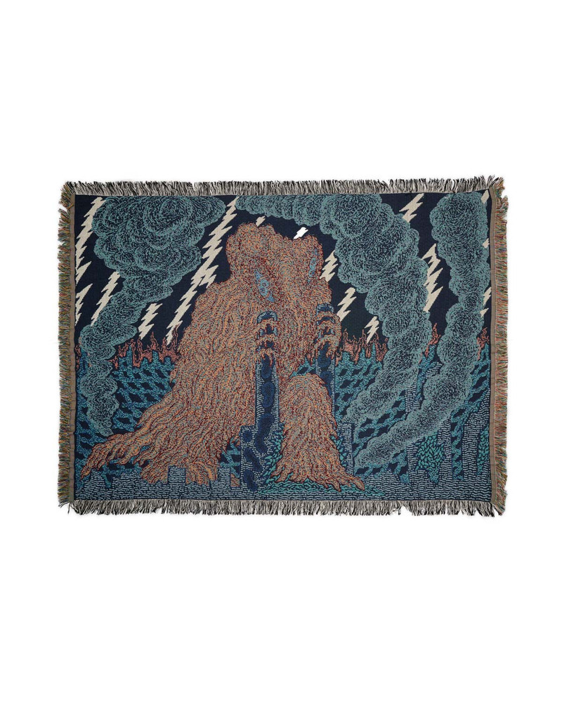 Brain Dead x Godzilla Hedorah Meal Time Blanket - Multi 1