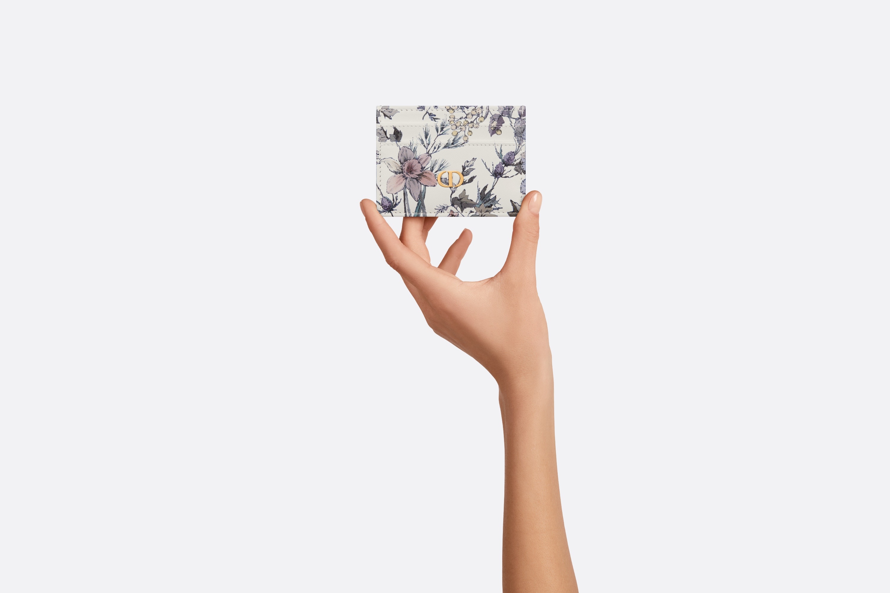 Dior Caro Freesia Card Holder - 4