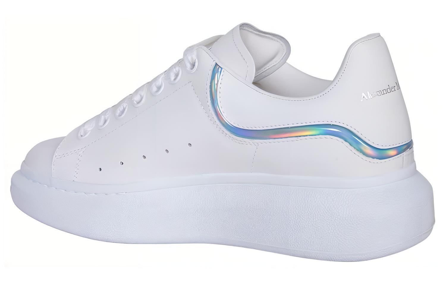 Alexander McQueen Oversized Sneakers 'White Iridescent' 782467WIE9R8757 - 4
