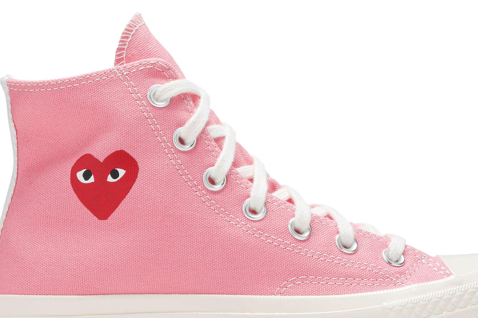 Comme des Garçons PLAY x Chuck 70 High 'Bright Pink' - 2