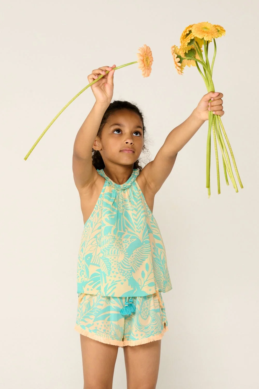 Top Cleo for girls - Aqua Toucan - 1