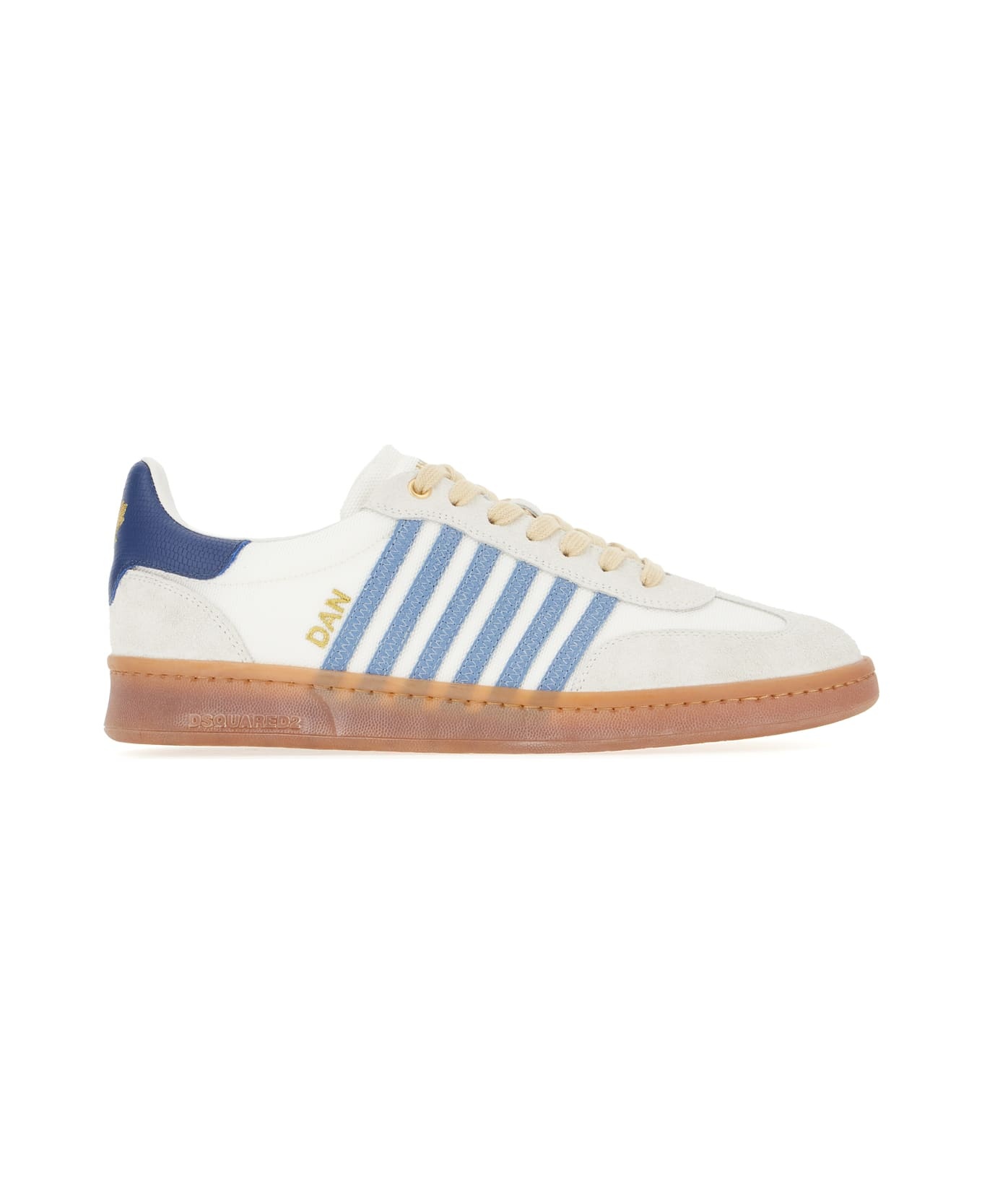 Multicolor Canvas Boxer Sneakers - 1