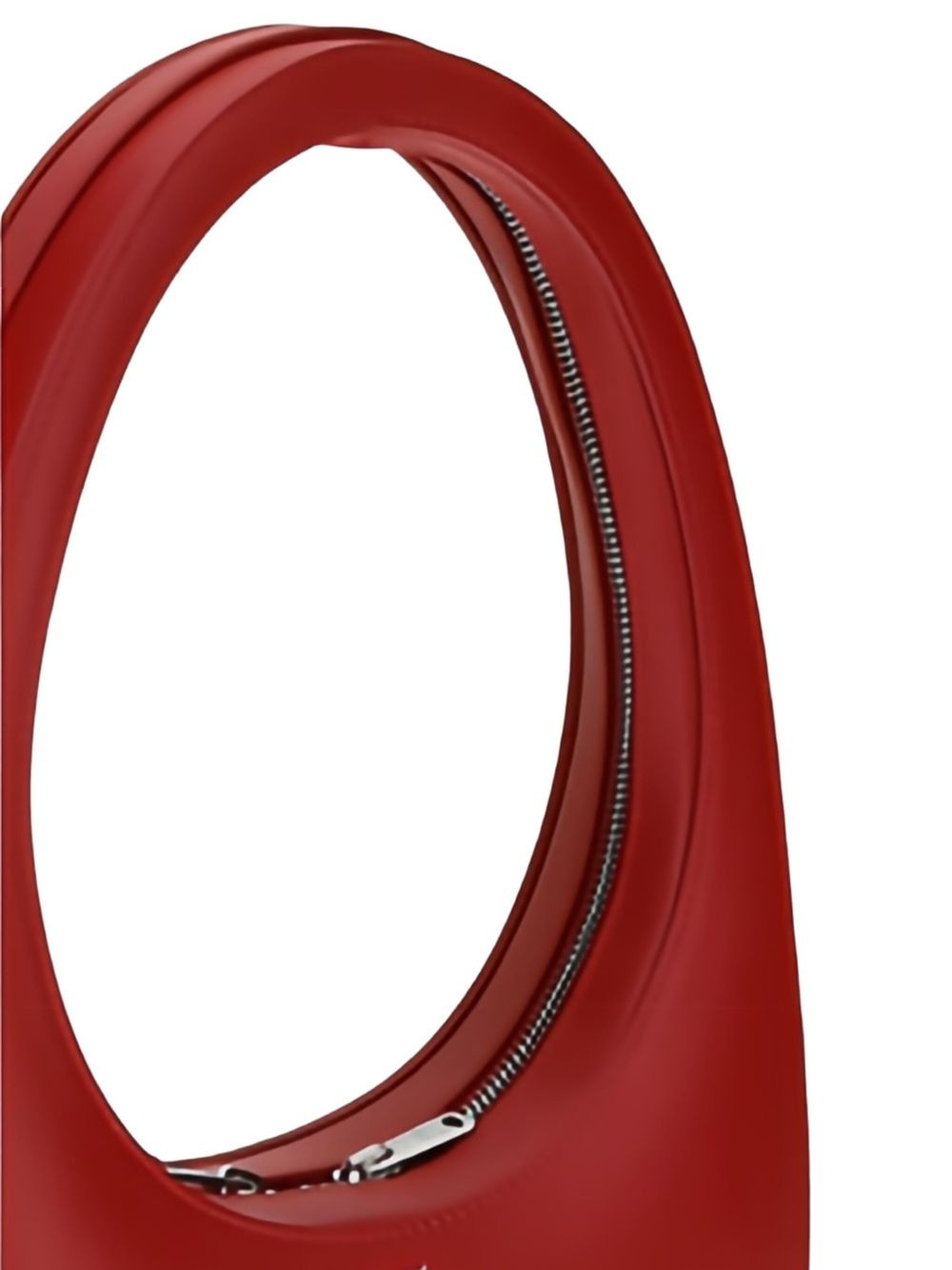 Swipe oval-frame zip shoulder bag - 4