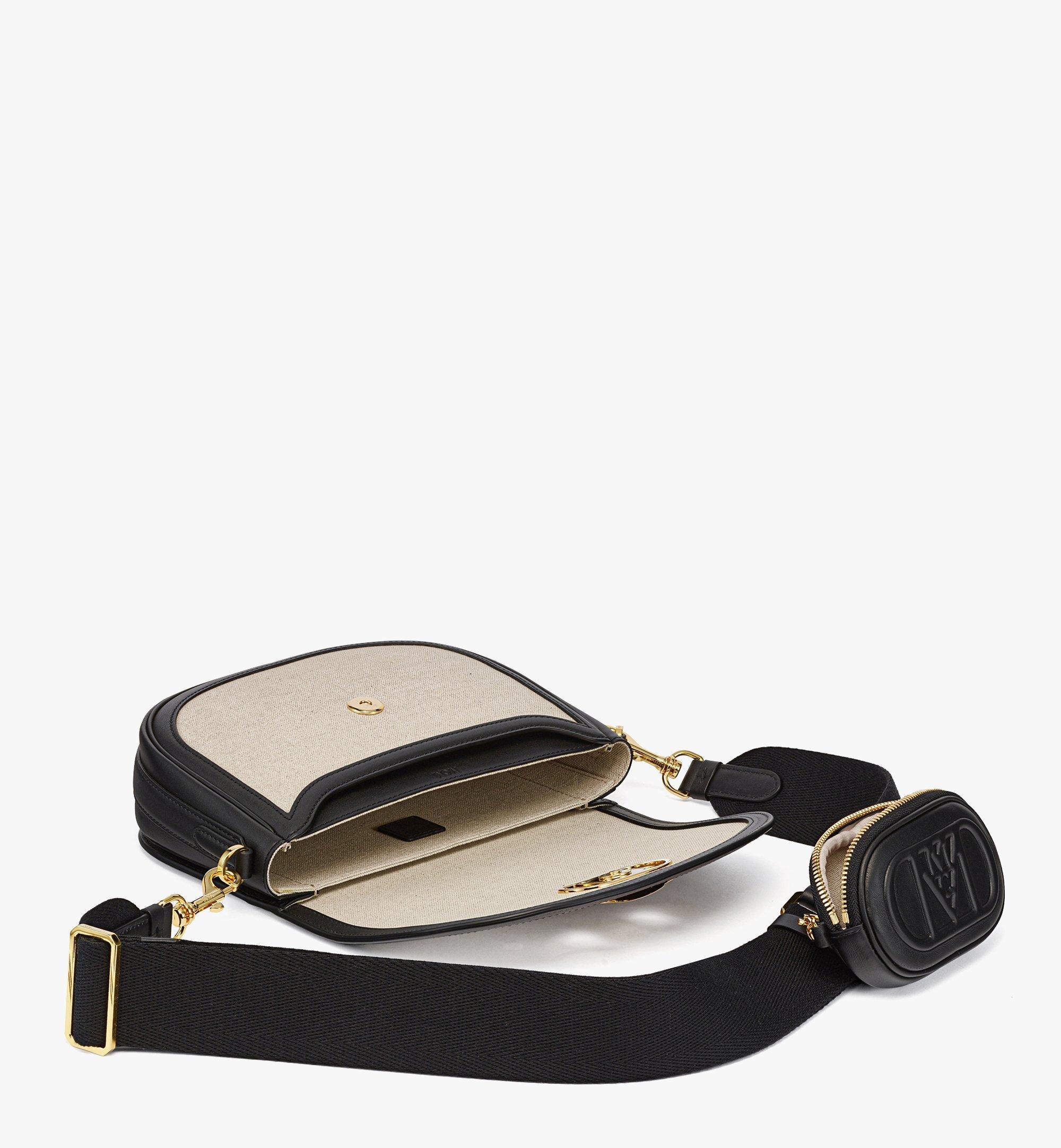 Mode Travia Crossbody w/ Pouch in Italian Canvas - 4