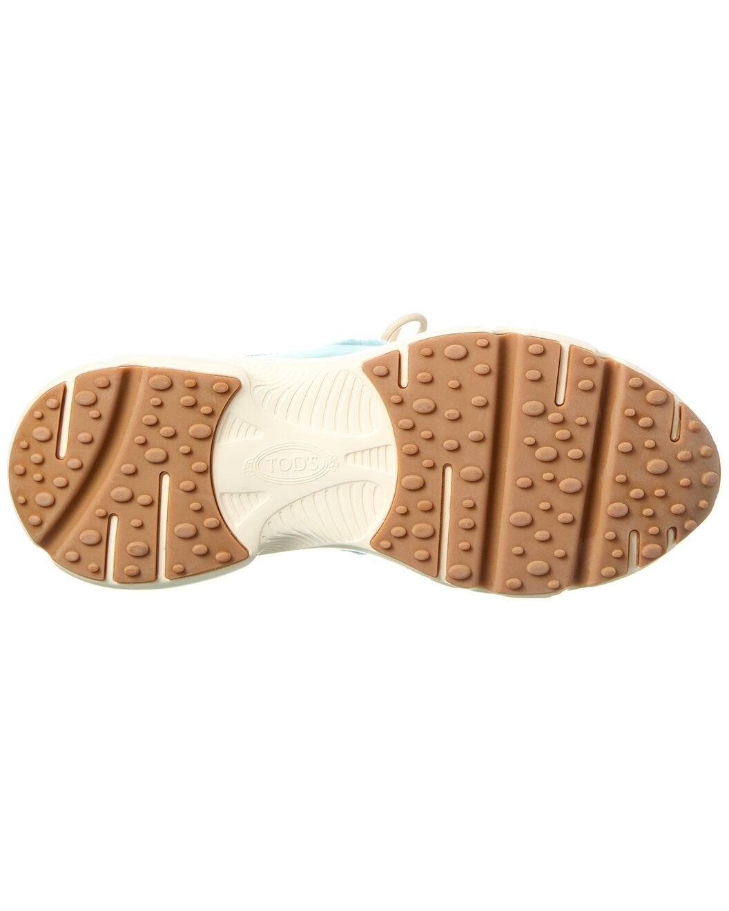 TOD’s Sportivo Runner Shearling & Leather Sneaker - 4