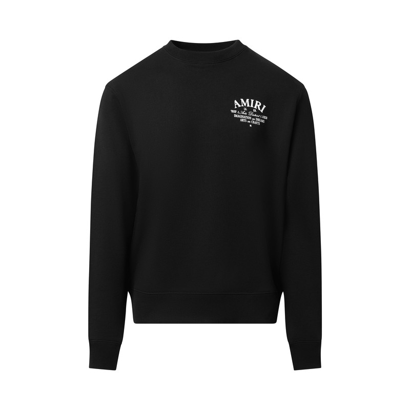 AMIRI Amiri Arts District Sweatshirt in Black outlook