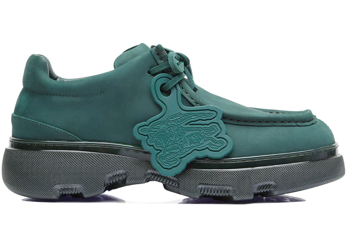 Burberry Nubuck Creeper Green - 1