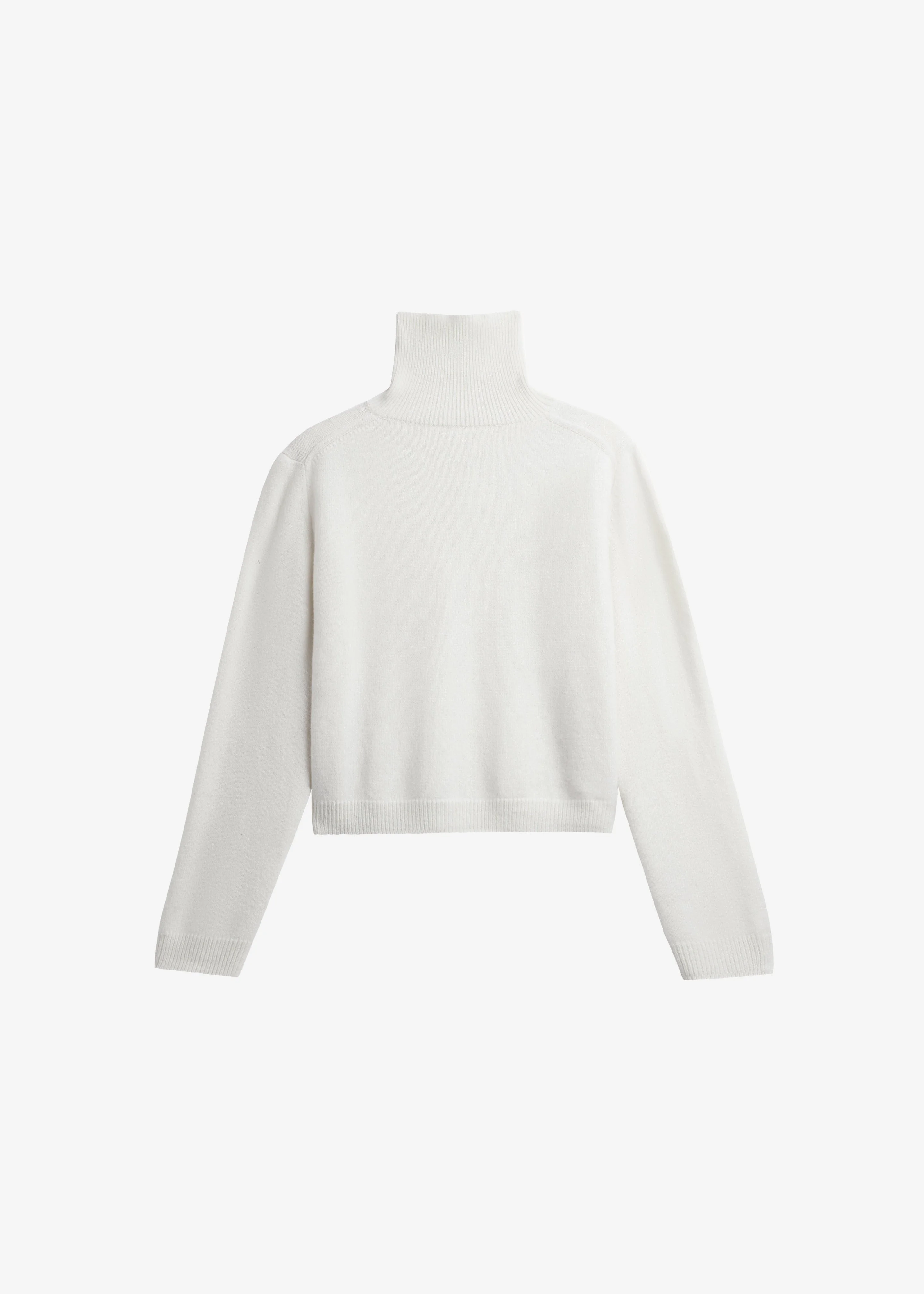 Grenaa Wool Turtleneck Sweater - Ivory - 1