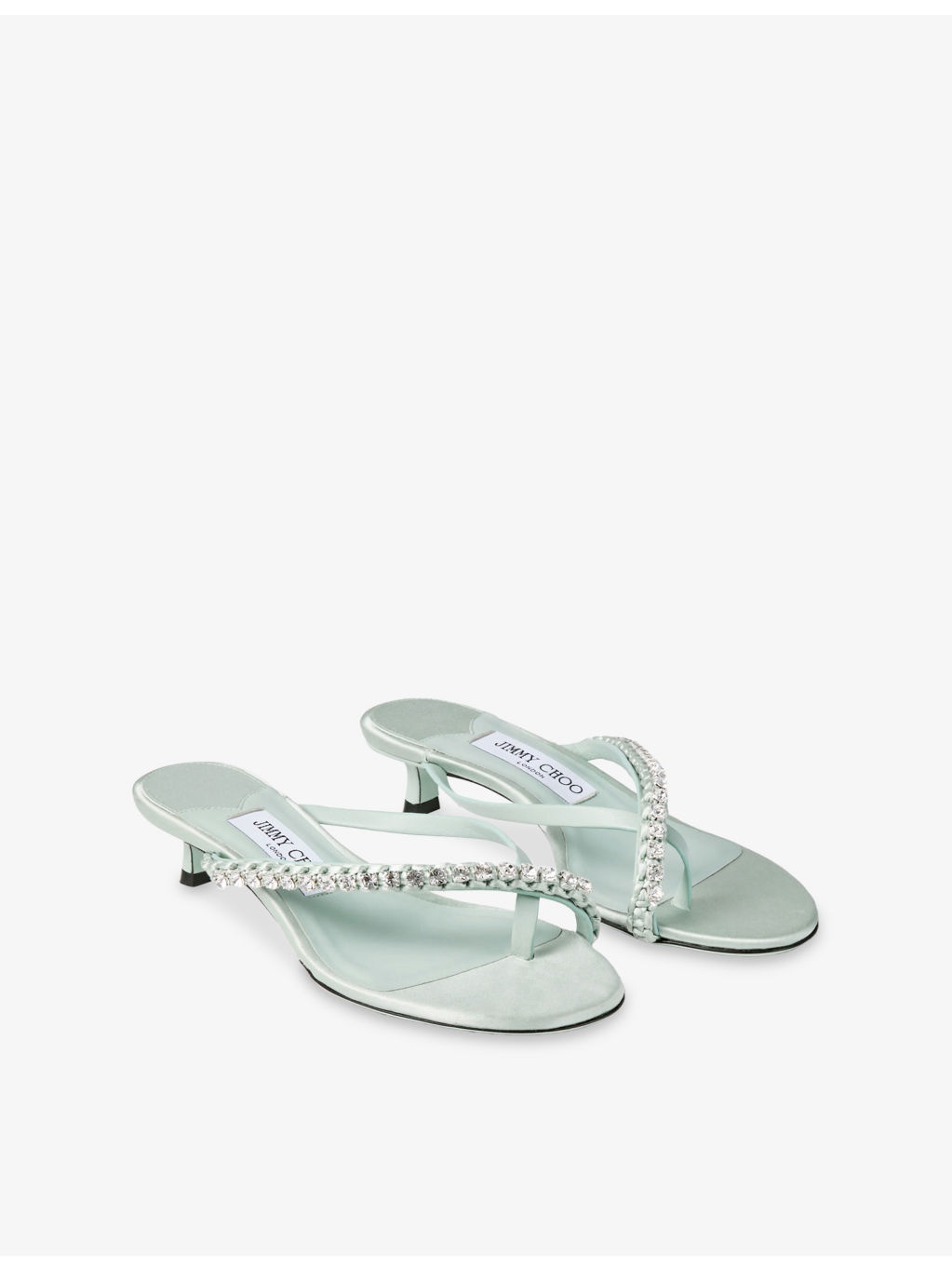 Dila 35 Leather Heeled Sandals - 3