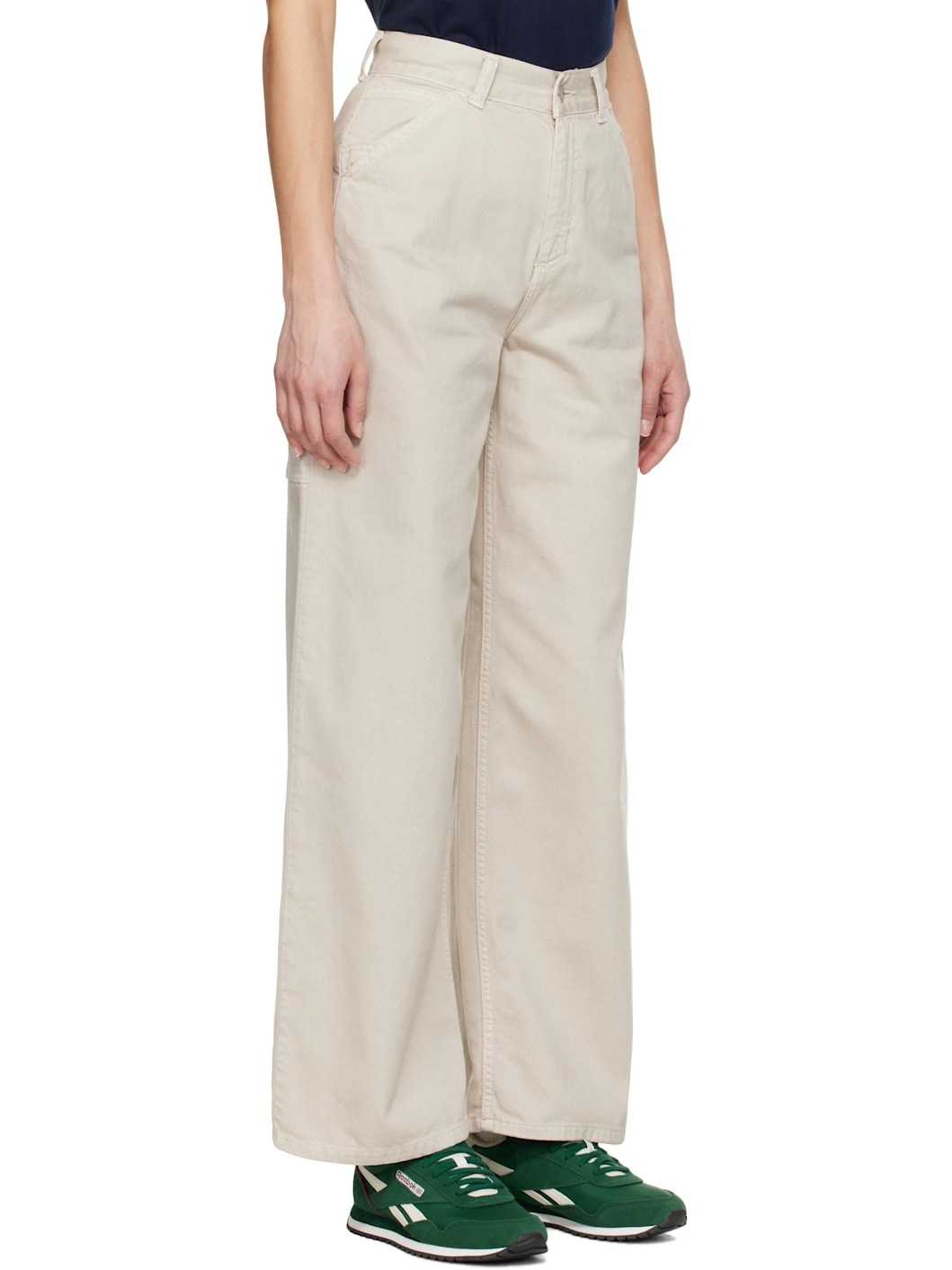 Beige Jens Trousers - 2