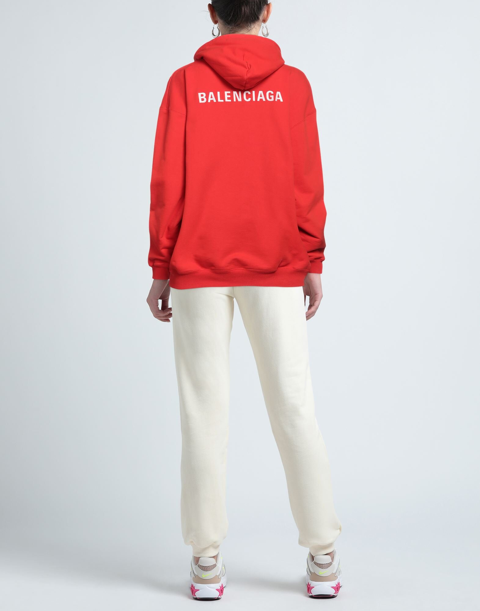 Tomato red Women's Sweatshirt - 3