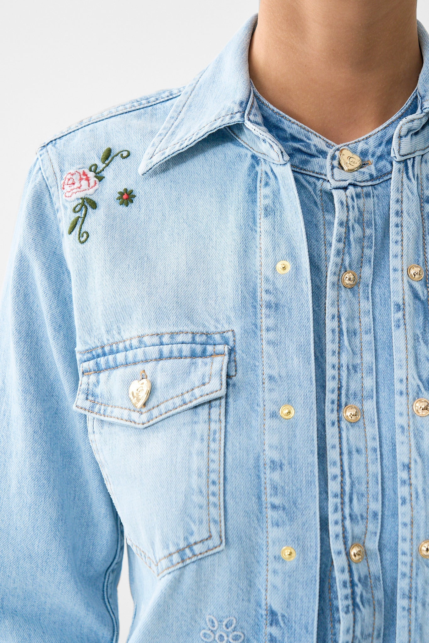 SOPHY KITSCH STITCH RELAXED SHIRT - 6
