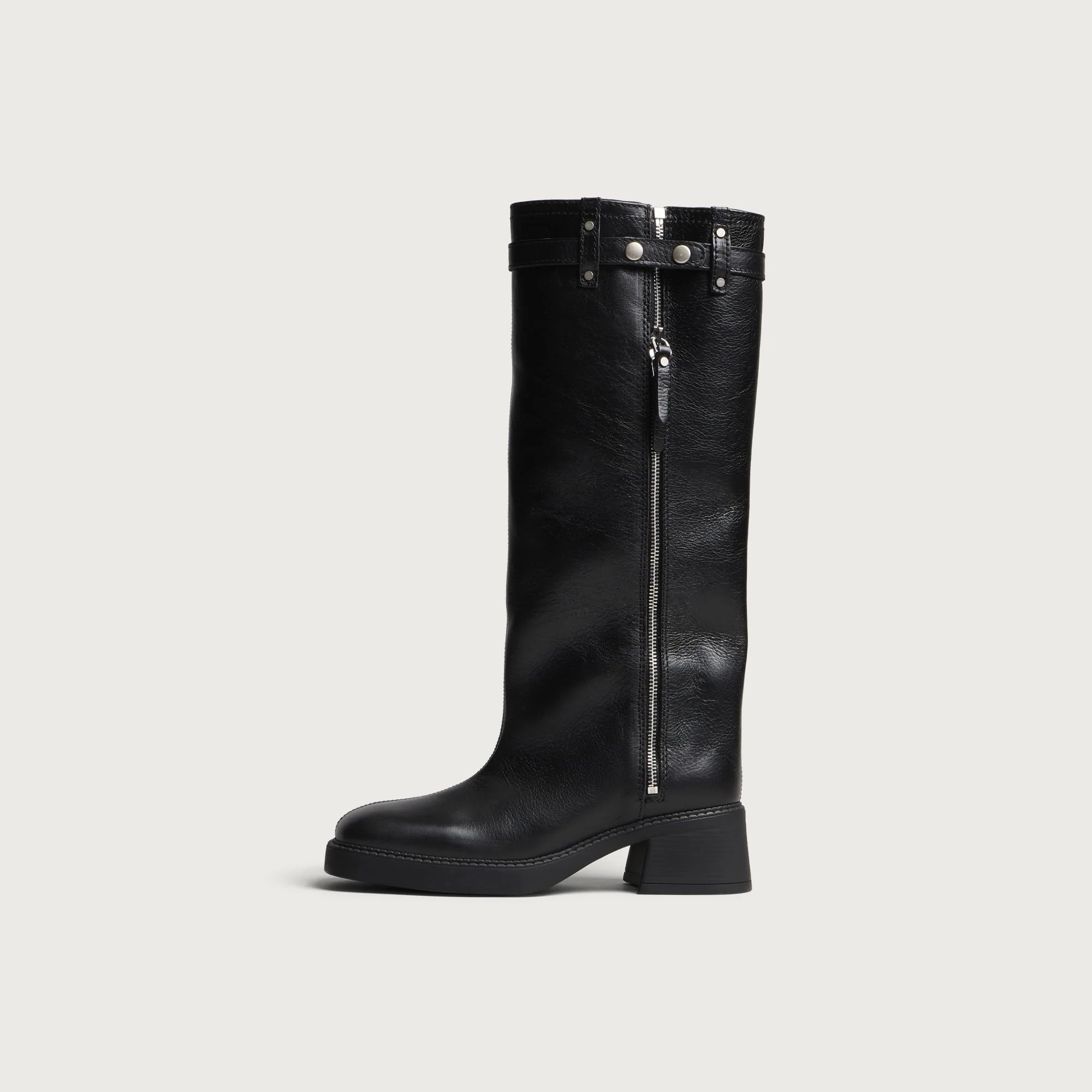 Miista Izolda Zipper Tall Boots - 1