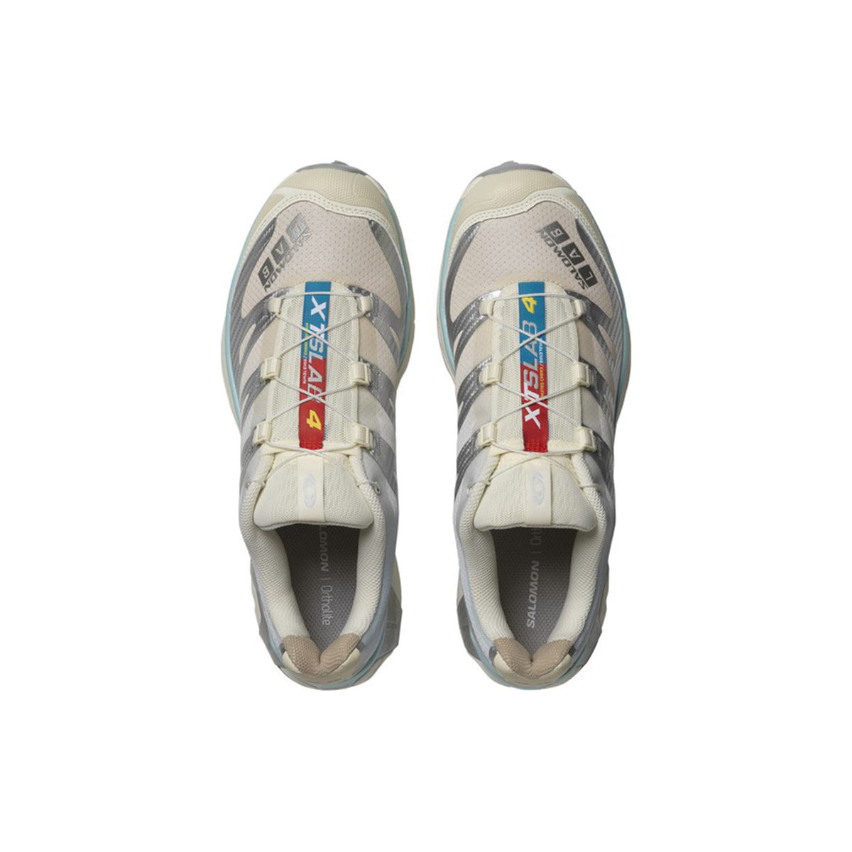 SALOMON XT-4 OG SNEAKERS (VANILLA ICE/BLU/TENDER) - 2