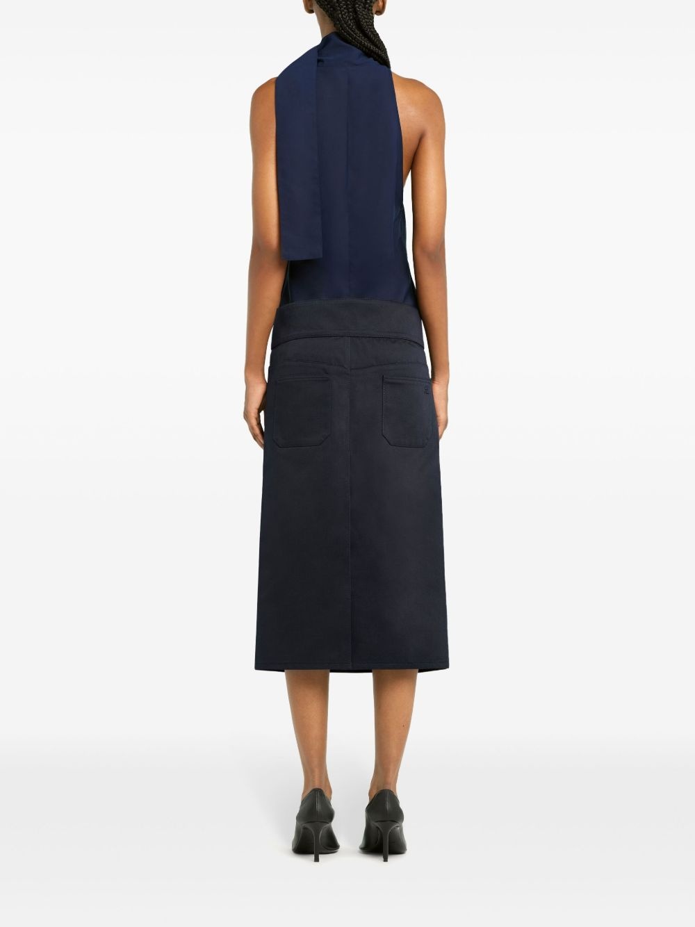 belted midi skirt - 4