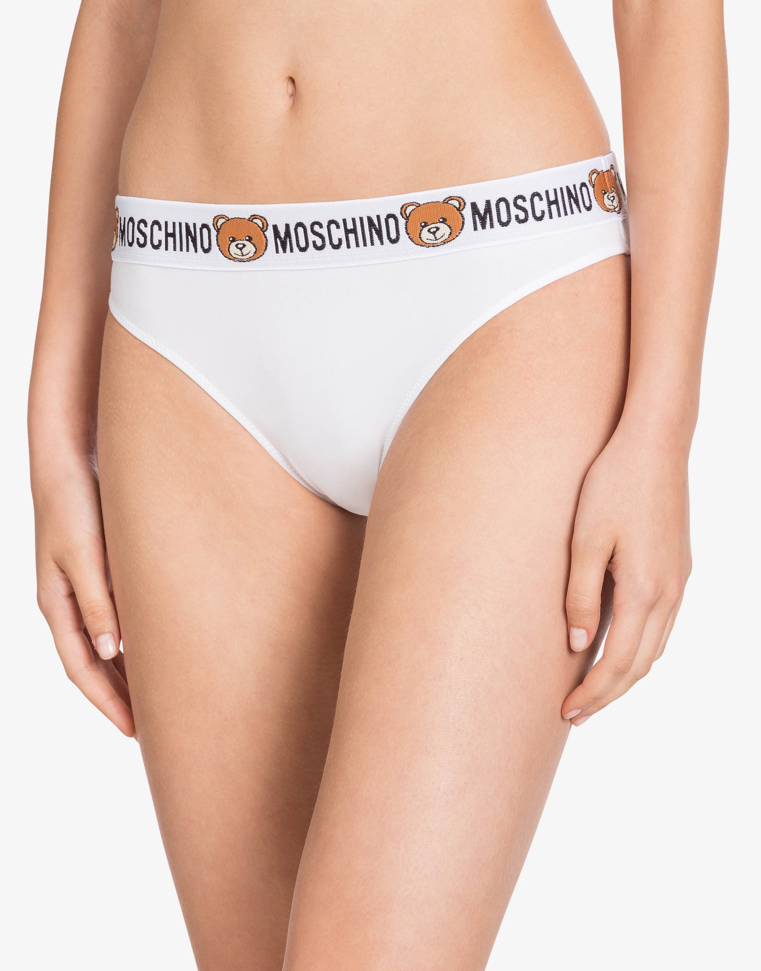 MOSCHINO TEDDY BEAR JERSEY BRIEFS - 1