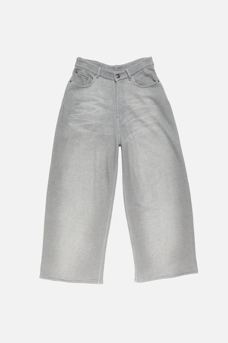 Fleece trousers - Light Grey Melange 1