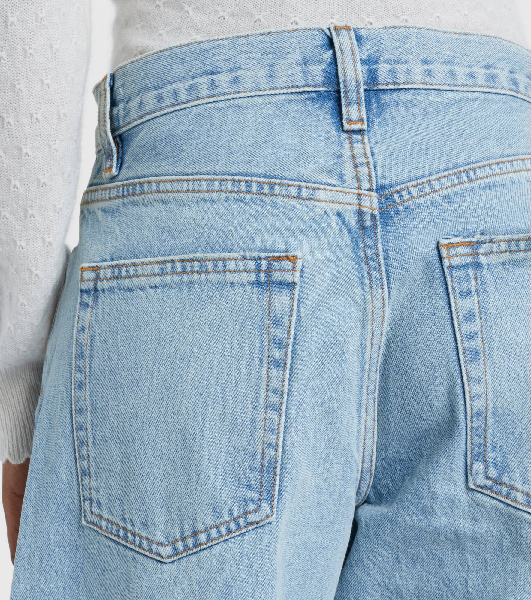 Bubble high-rise barrel-leg jeans - 6
