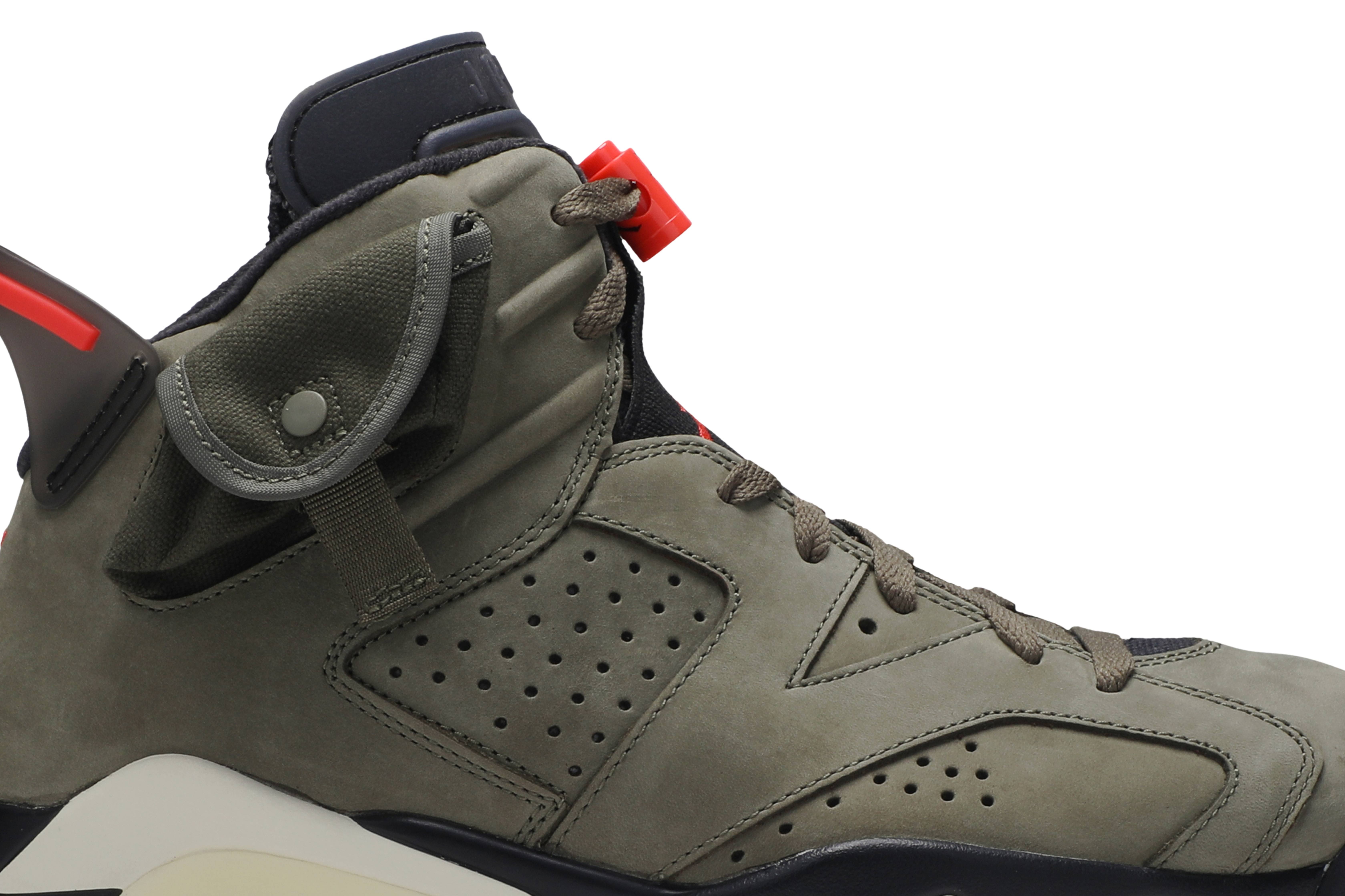 Travis Scott x Air Jordan 6 Retro 'Olive' - 2