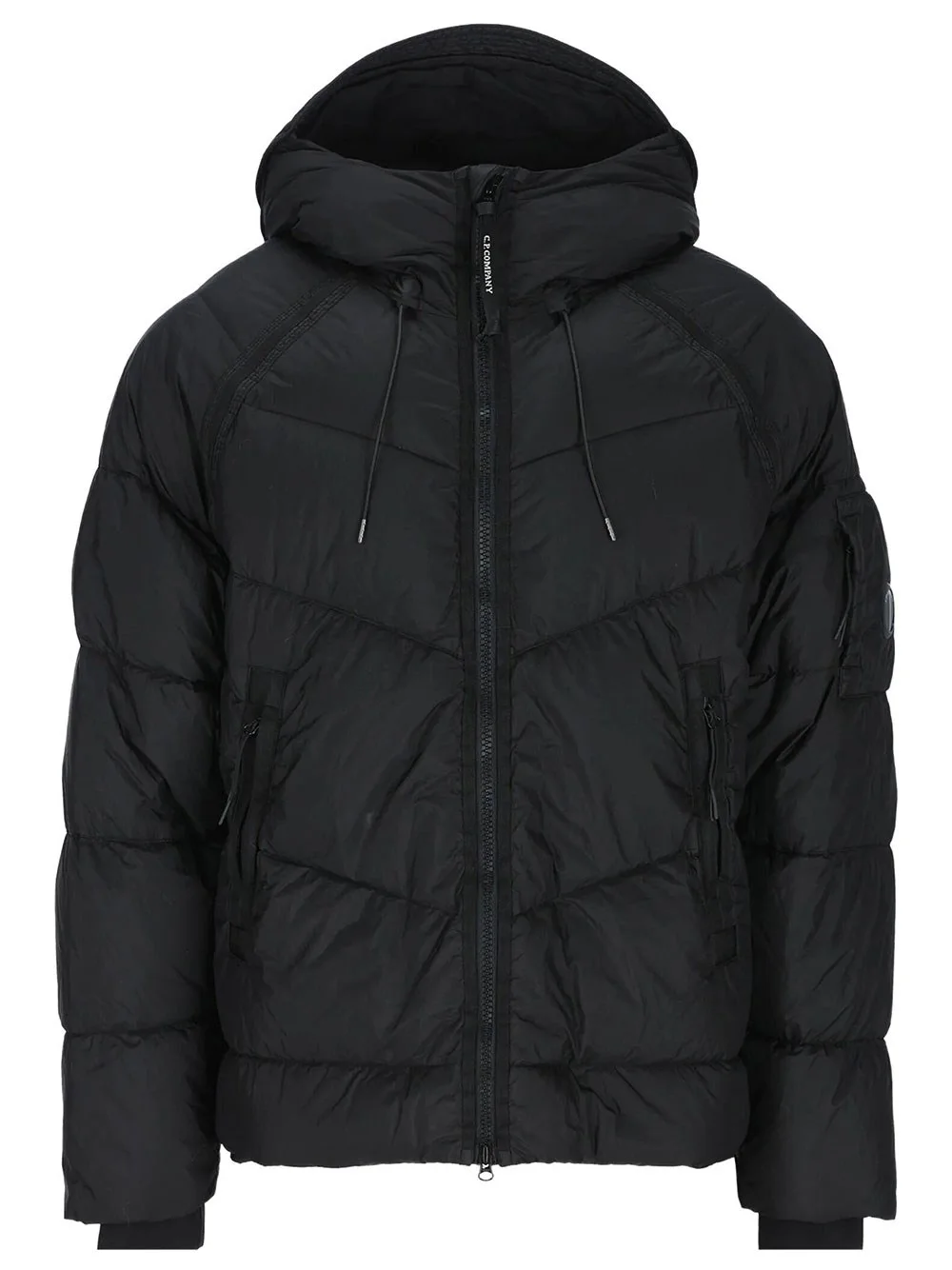 LENS Puffer Jacket with Hood - 1