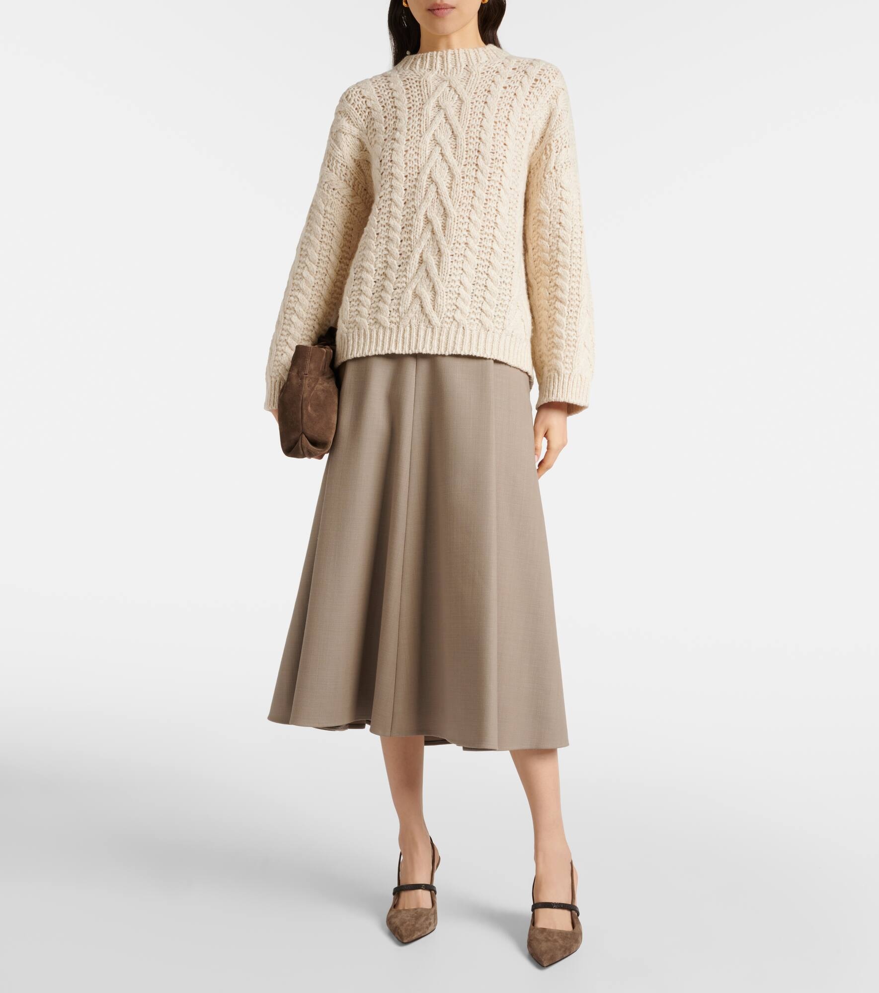 Wool and cashmere sweater - 2