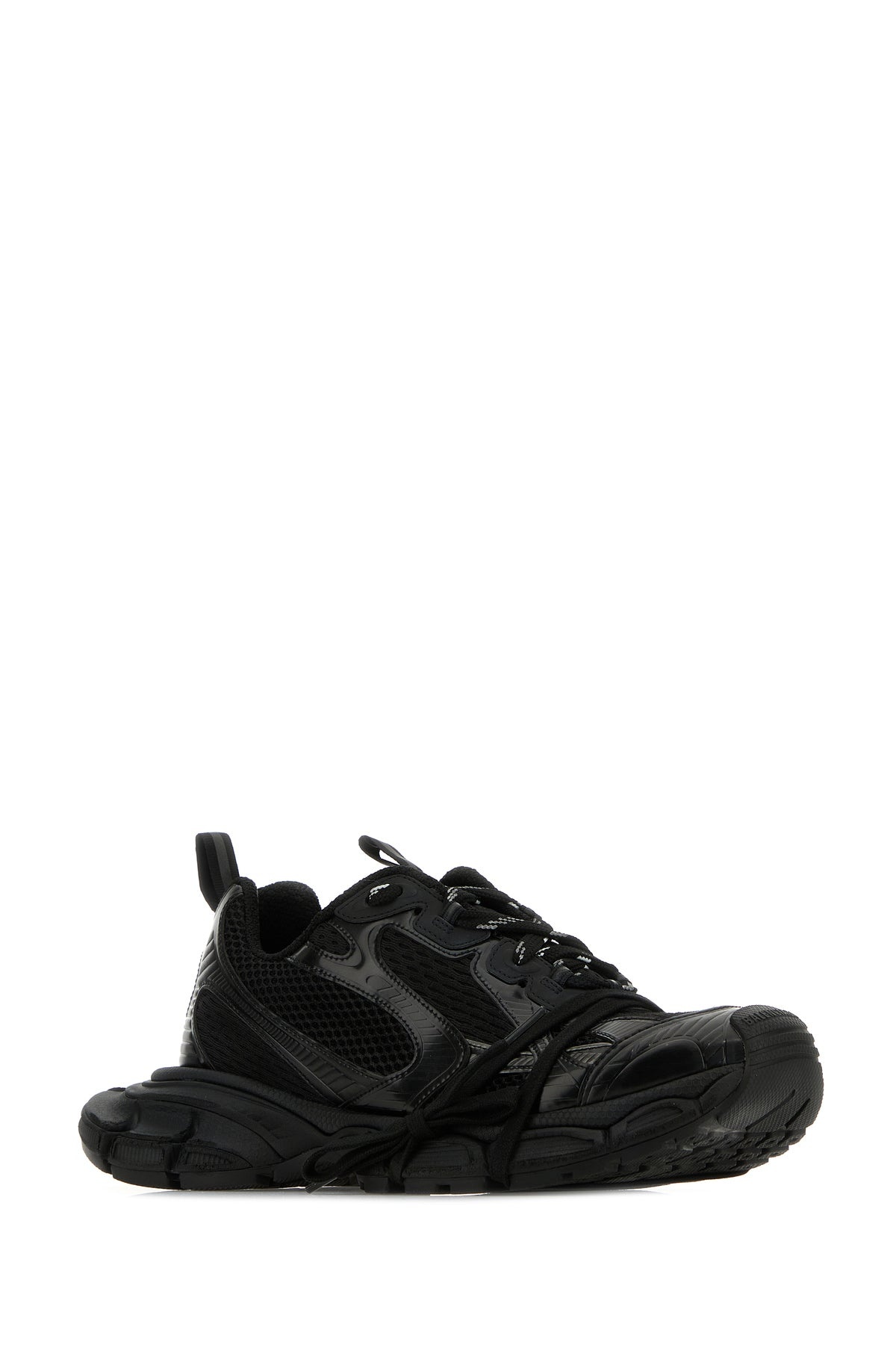 BALENCIAGA Black mesh and rubber 3XL sneakers