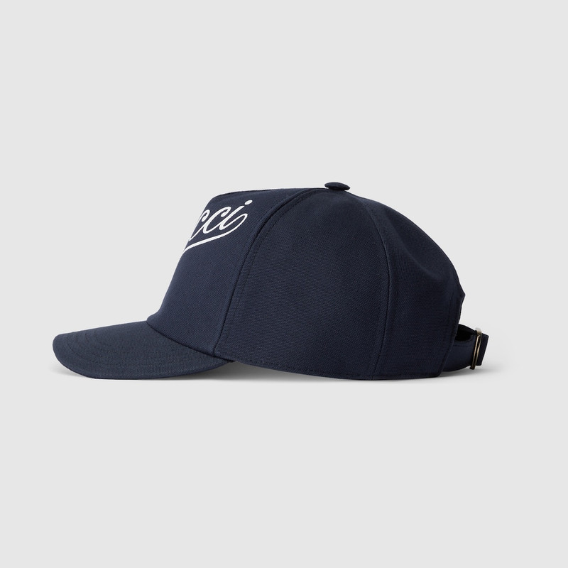 GUCCI Baseball hat with Gucci script outlook