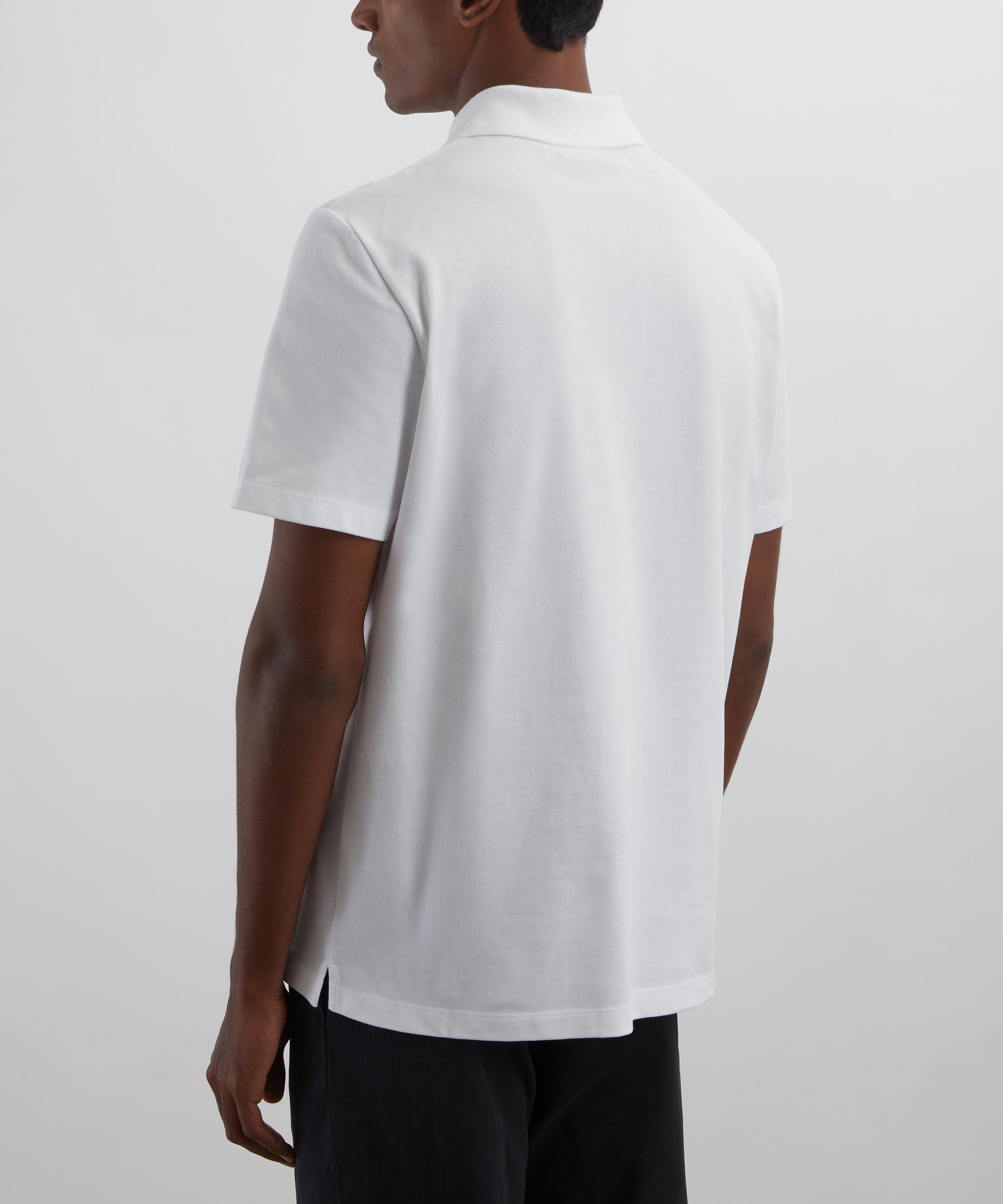 White Standard Polo Shirt - 4