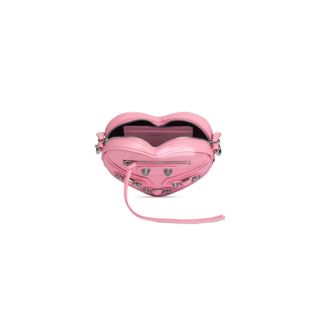 Women's Le Cagole Heart Mini Bag  in Pink - 4