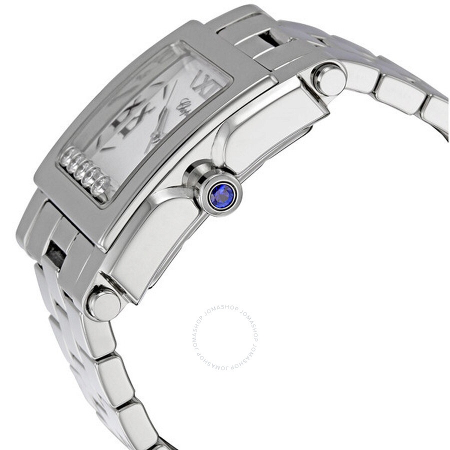 Chopard Happy Sport Square Diamond Ladies Watch 28/8467 - 2
