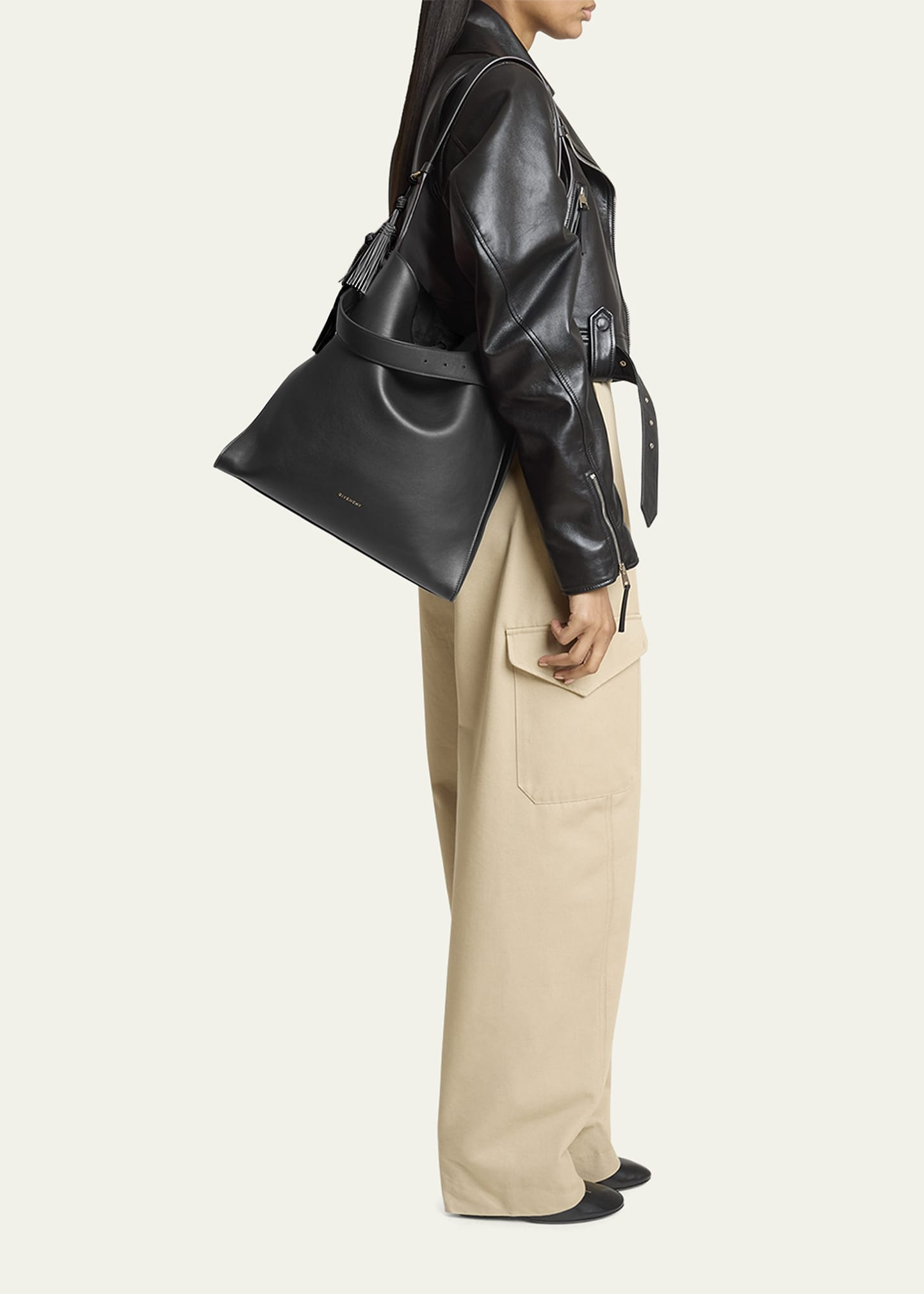 Day Medium Hobo Bag in Smooth Leather - 6