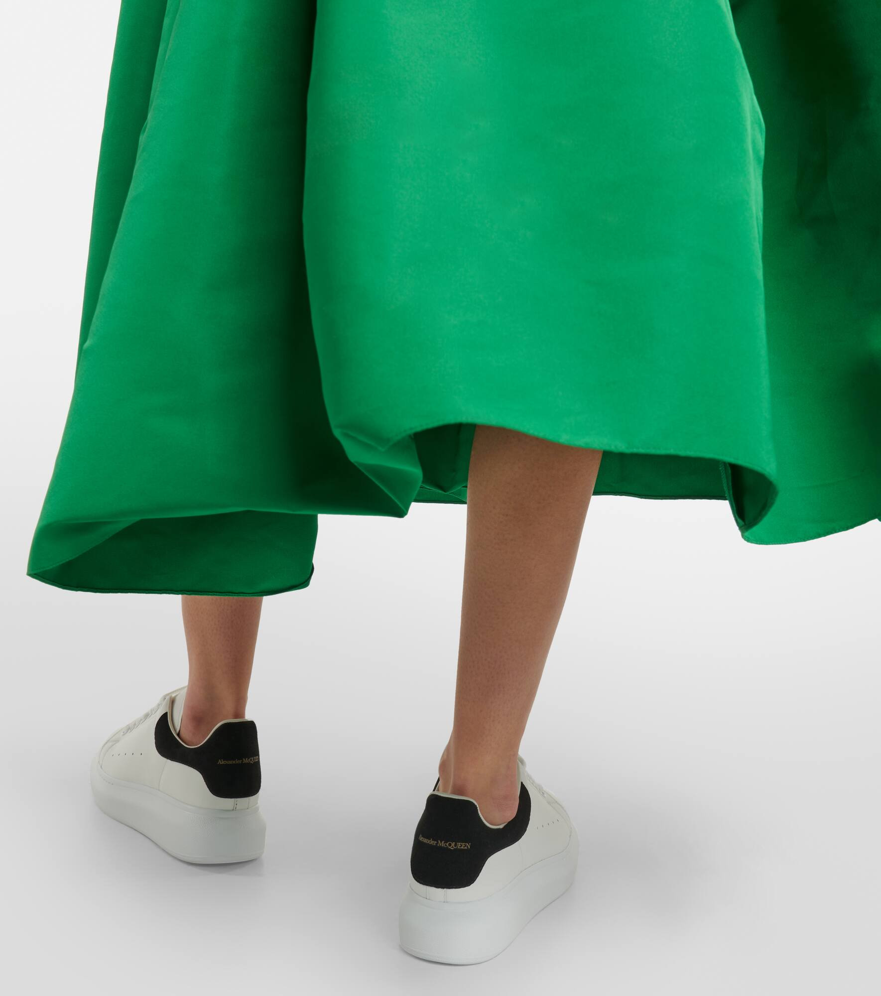 Oversized leather sneakers - 7