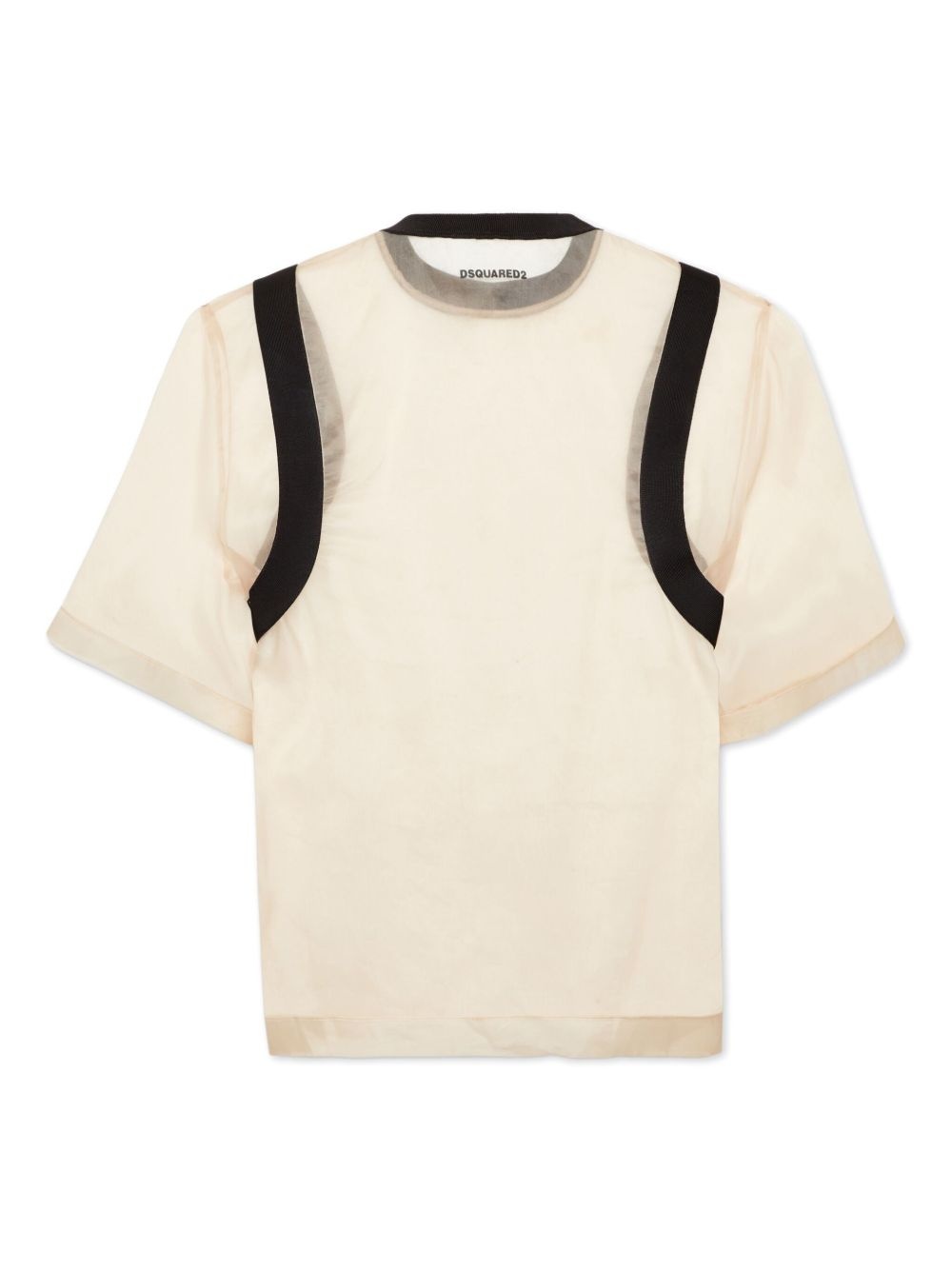 stripe-detail T-shirt - 2