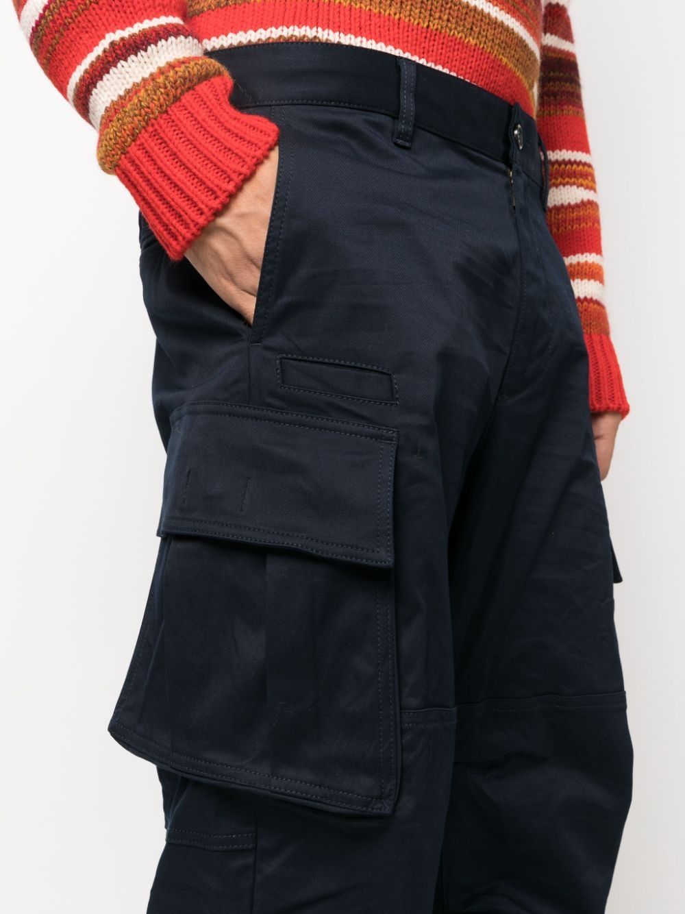 logo-print cargo trousers - 5