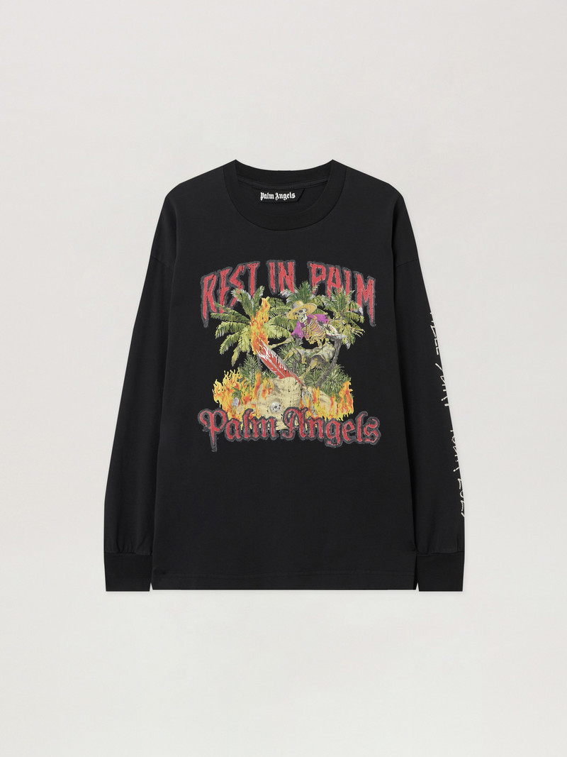 Rest In Palm Long Sleeve T-Shirt 1