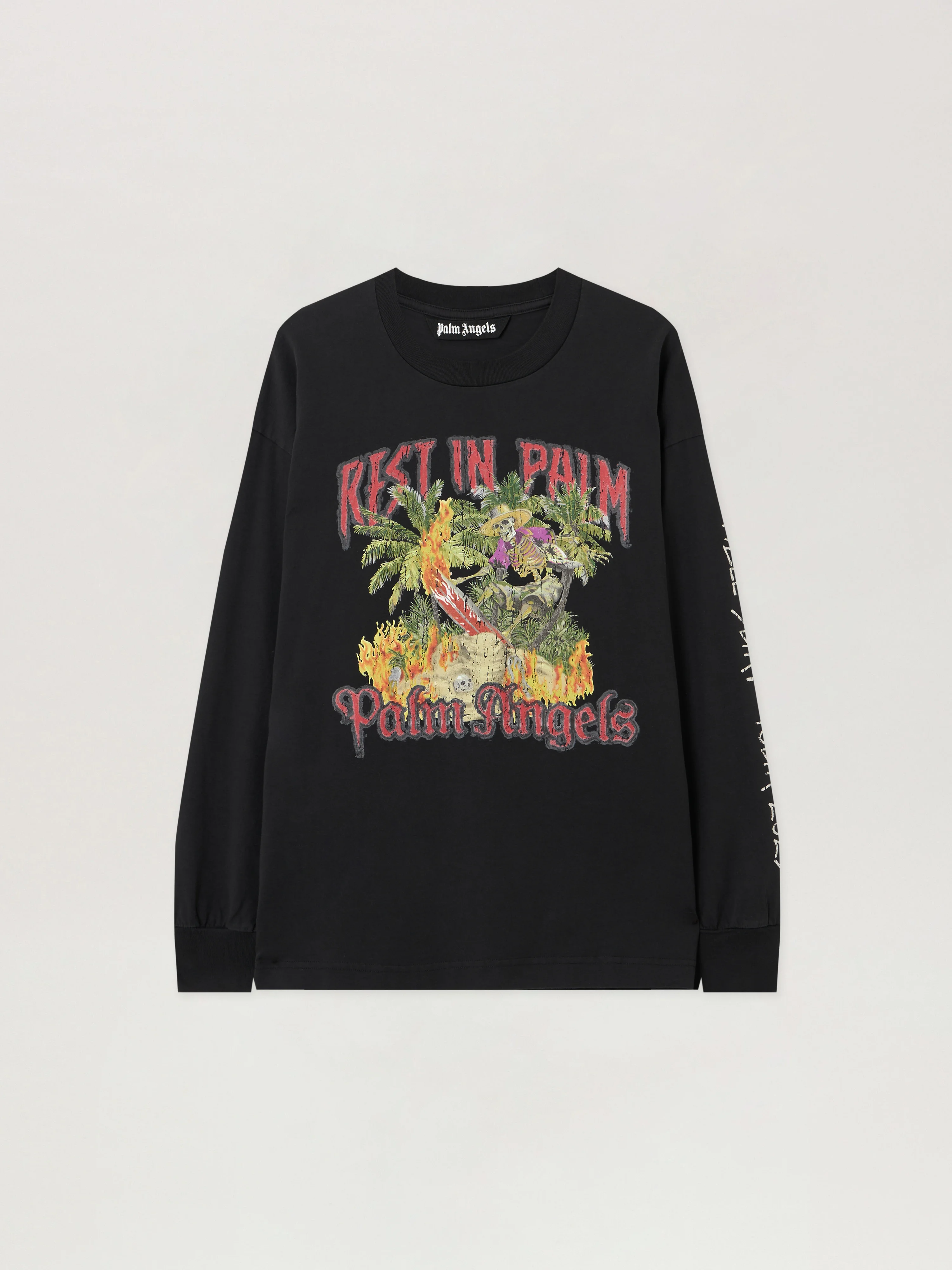 Rest In Palm Long Sleeve T-Shirt - 1