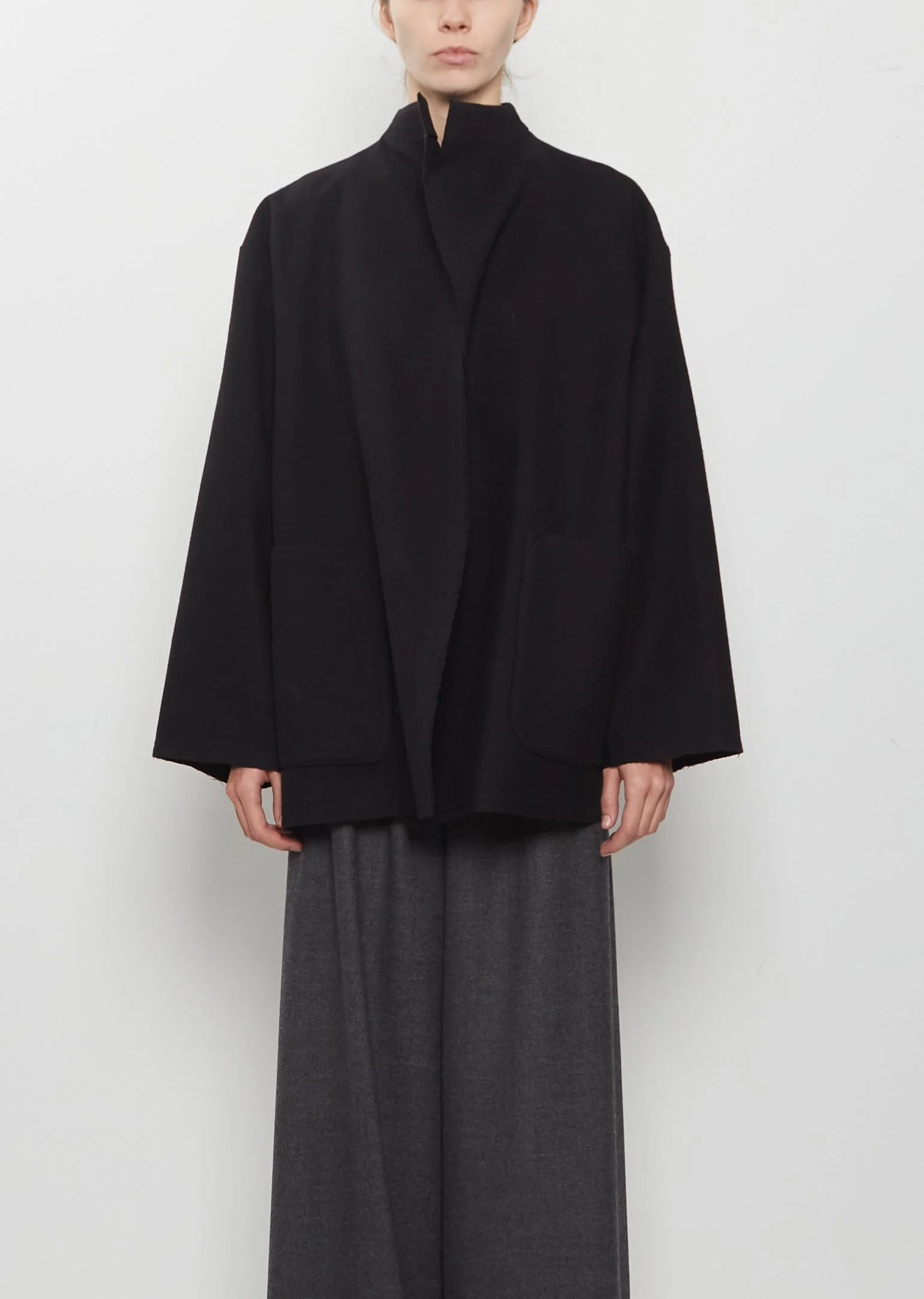 Panno Wool Medium Jacket w/ Cimossa - 1