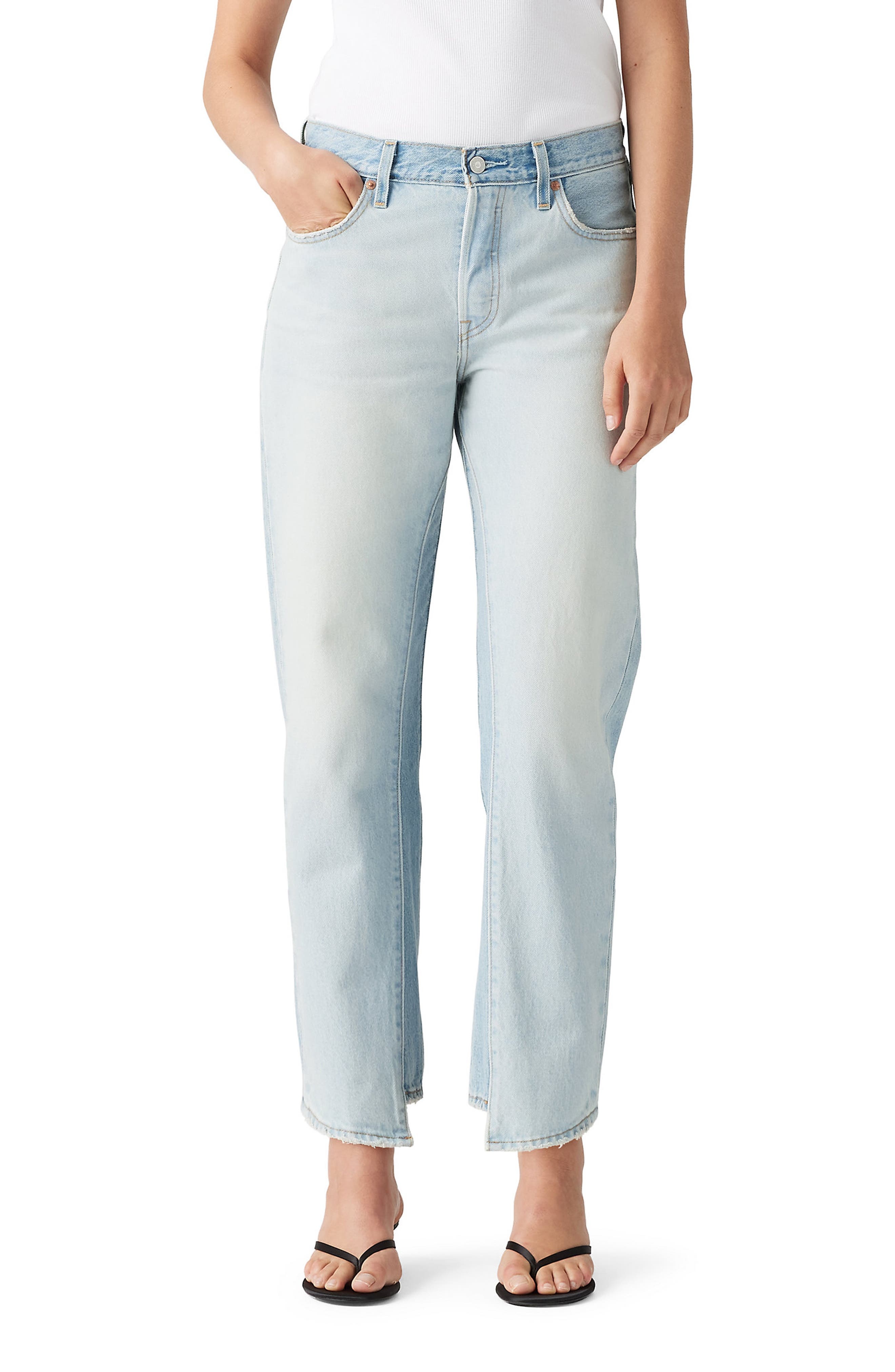 levi's 501® '90s Layered Ankle Straight Leg Jeans in Two Hearts at Nordstrom - 1
