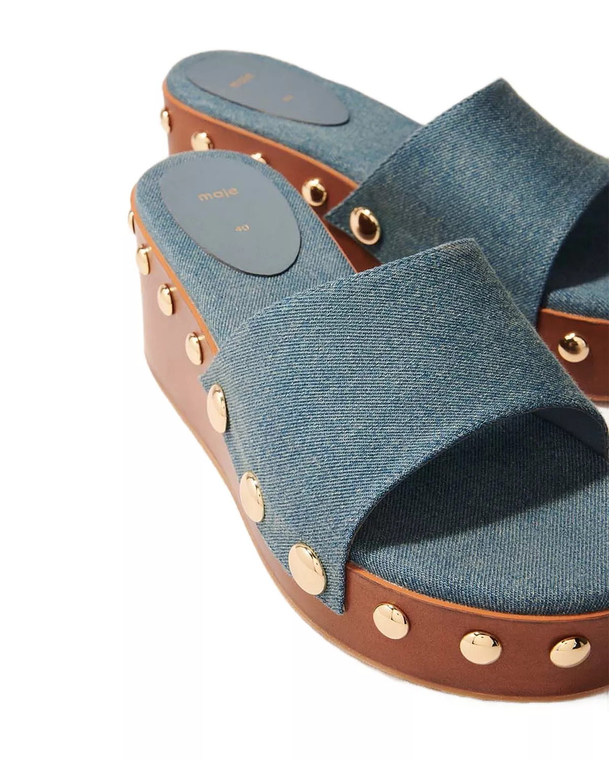 Women's Studded Platform Sandals - 4