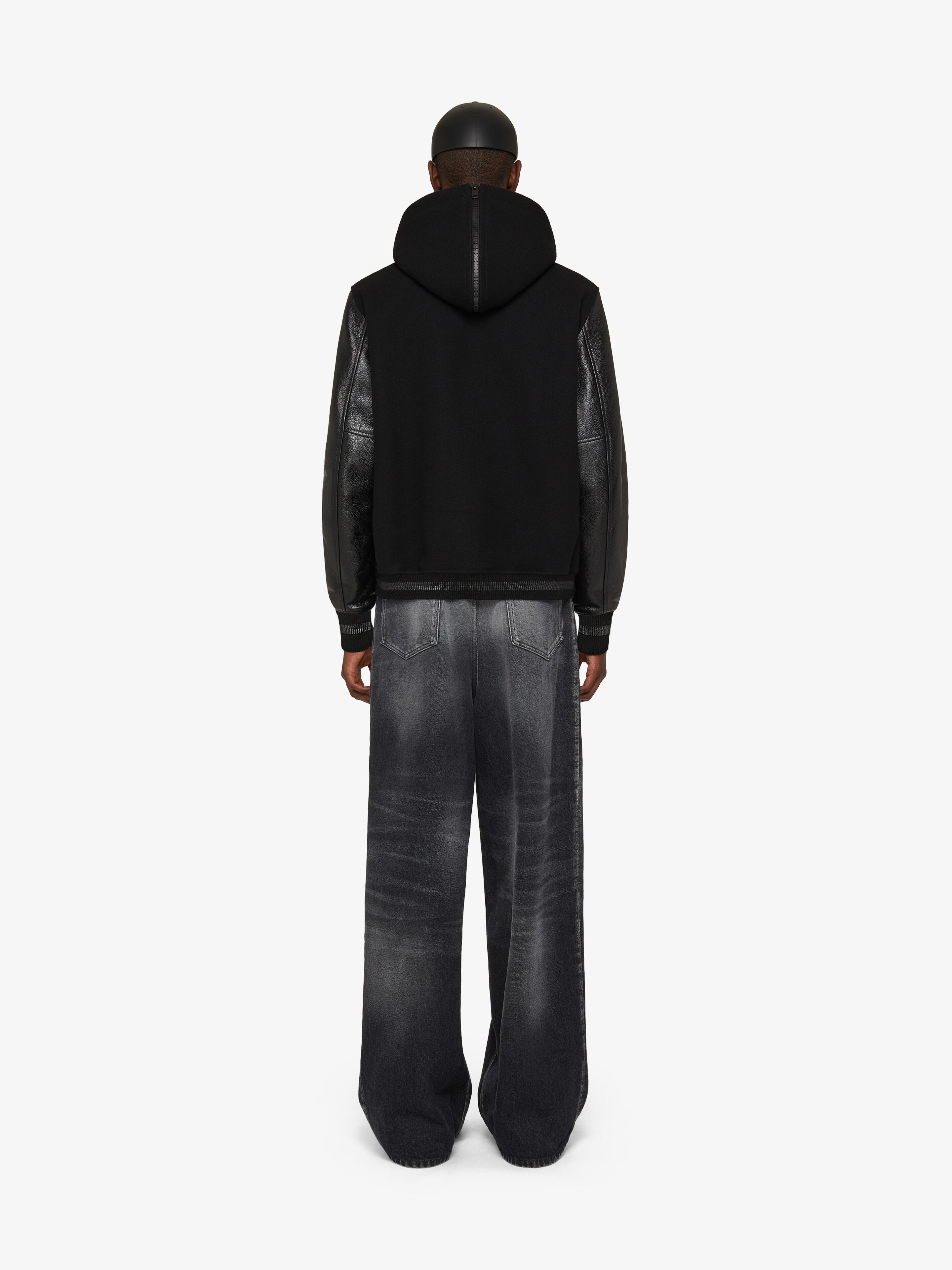 【送料&関税込】Givenchy Hooded Jacket Givenchy logo-print Hooded Jacket | Blue | FARFETCH