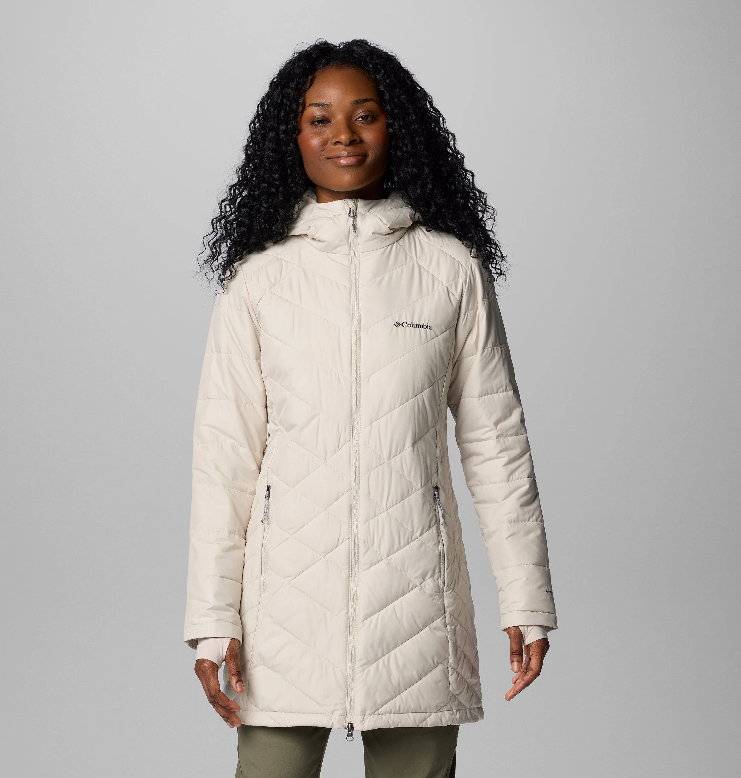Women's Heavenly Long Hooded Jacket - 1