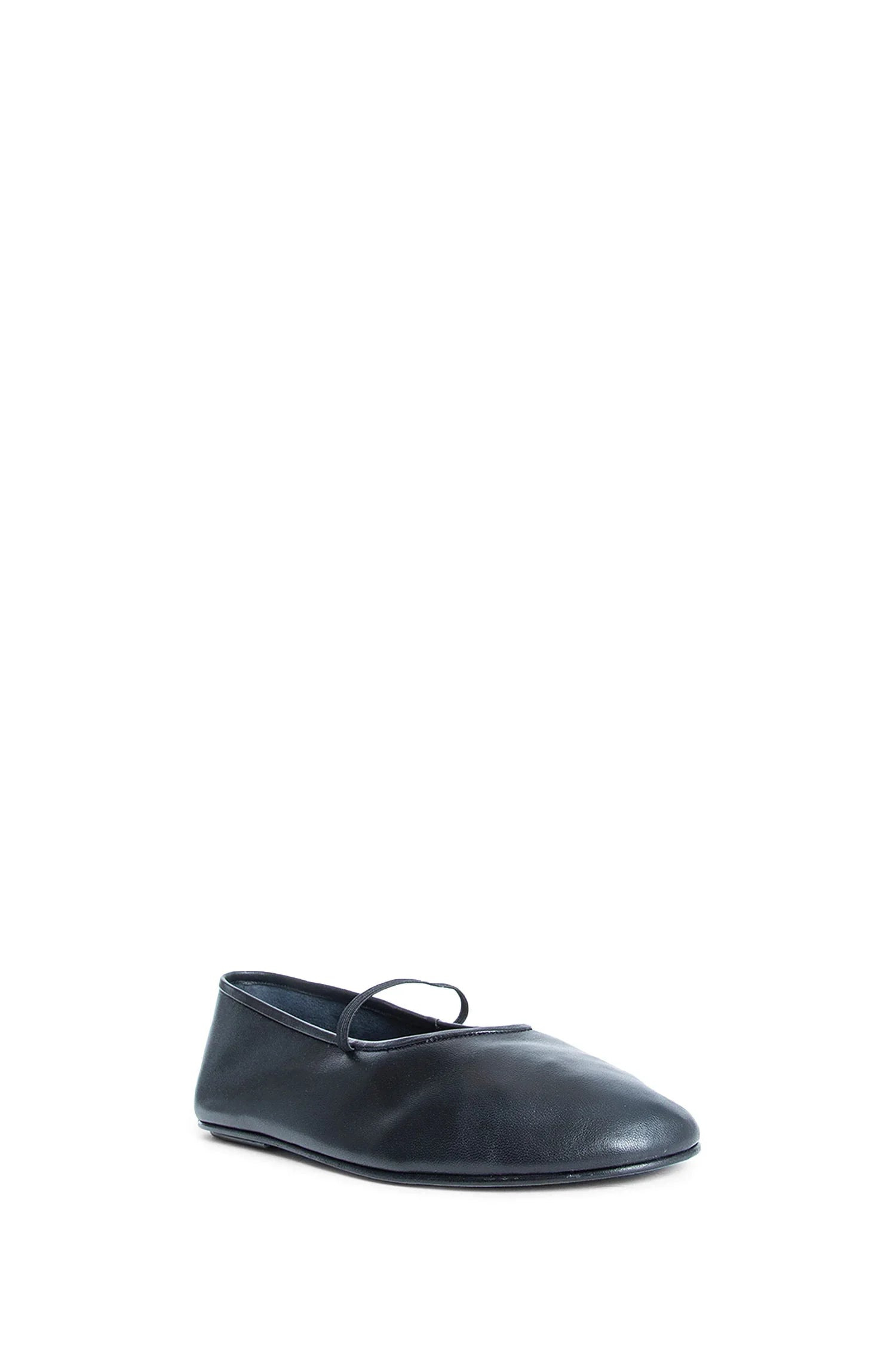 Elastic-Ballet-Slippers-In-Leather - 2