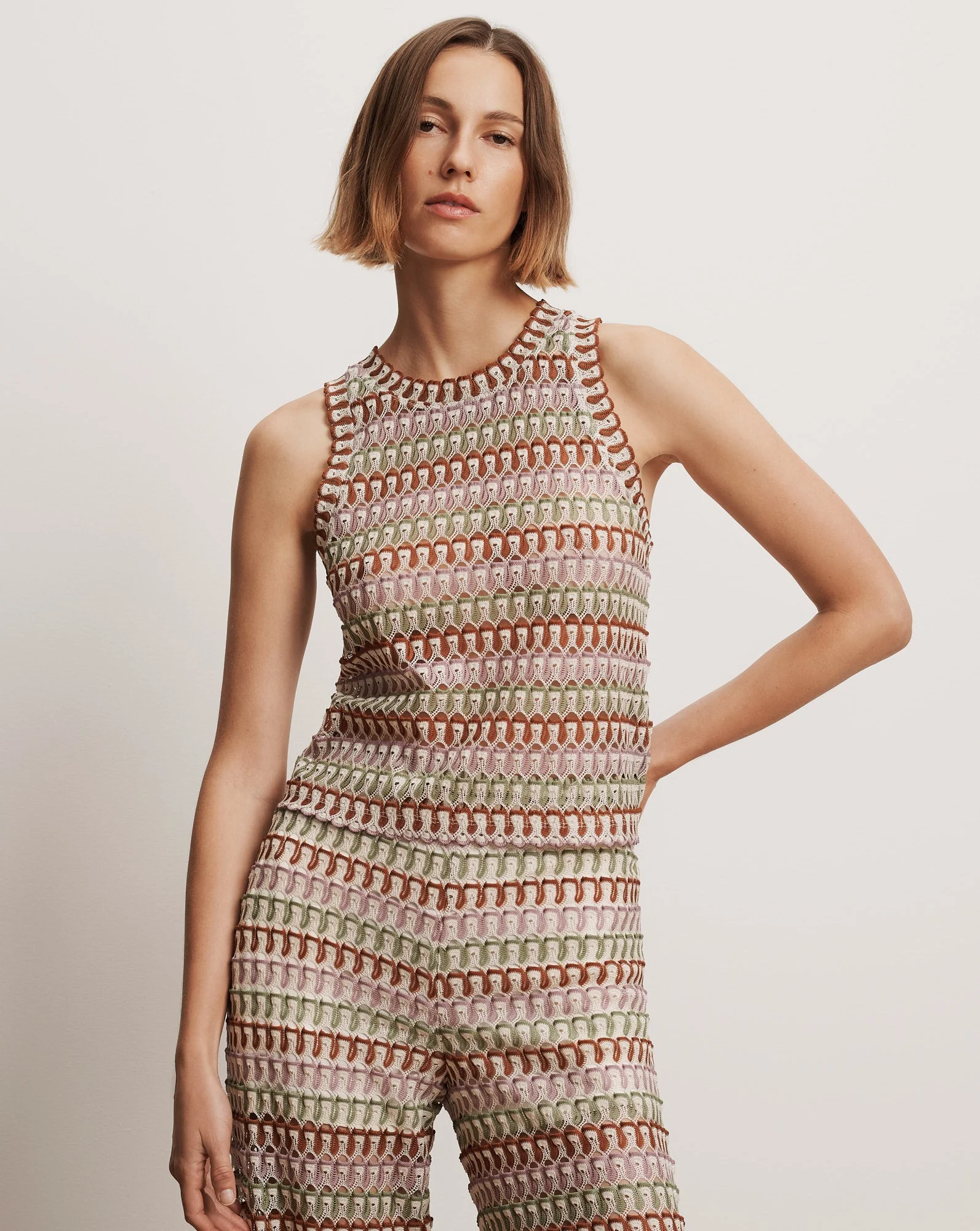RHETT CROCHET TANK TOP - 1